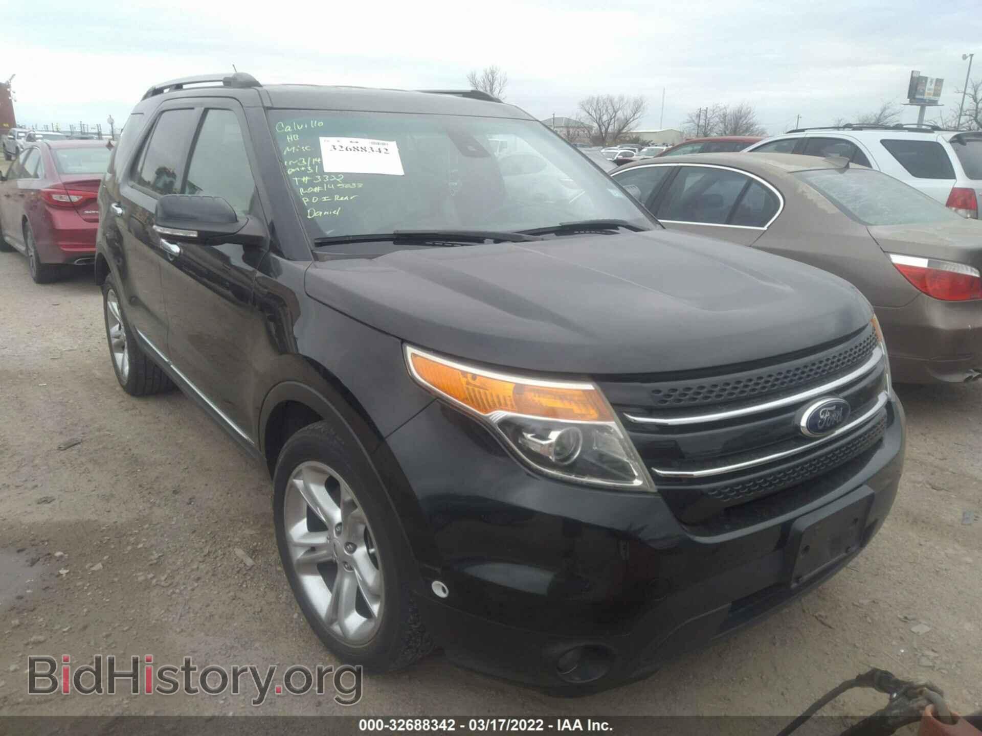 Photo 1FM5K8F89EGB37802 - FORD EXPLORER 2014