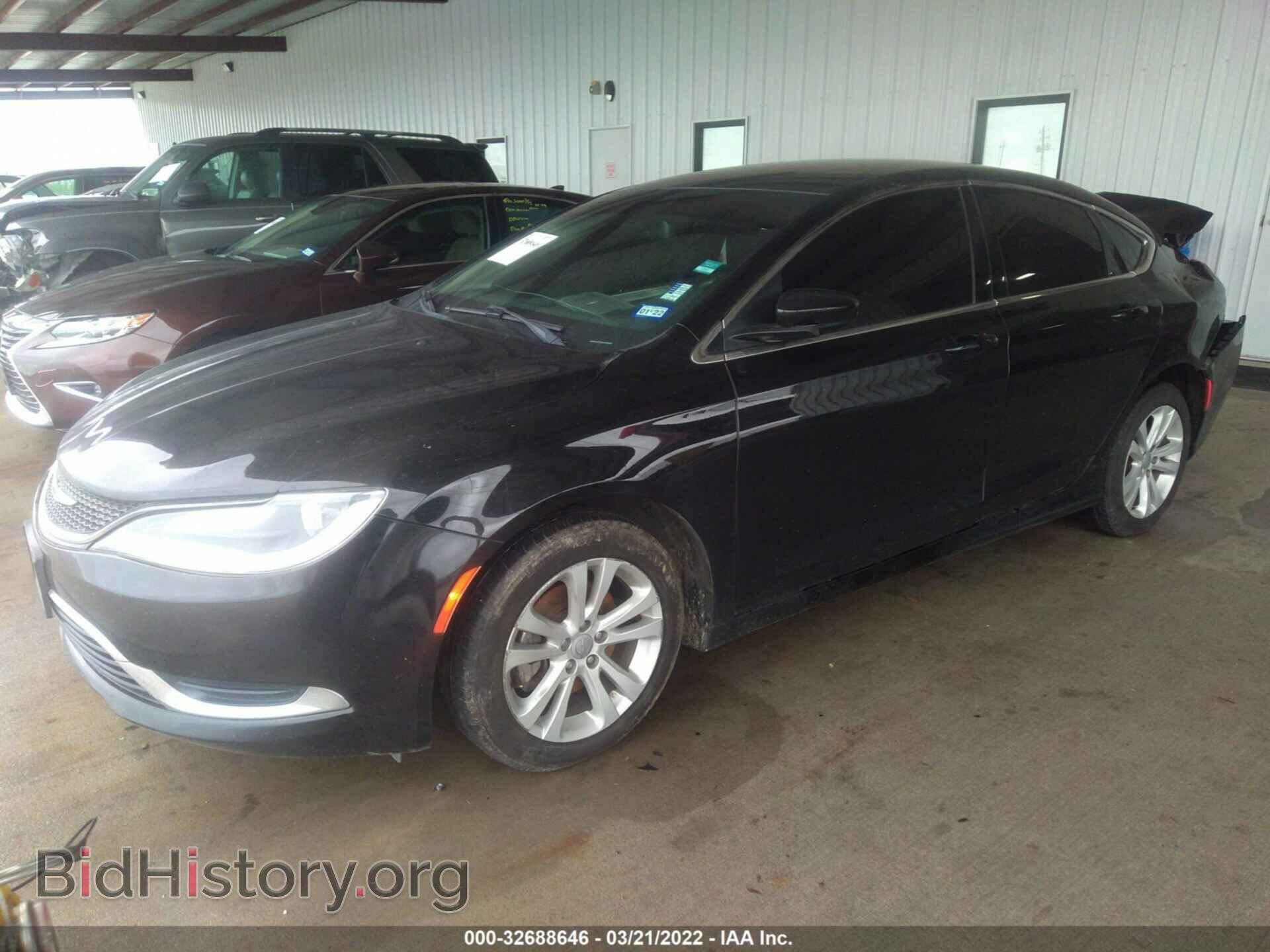 2016 CHRYSLER 200 - VIN: 1C3CCCAB2GN102259 - Фото 2