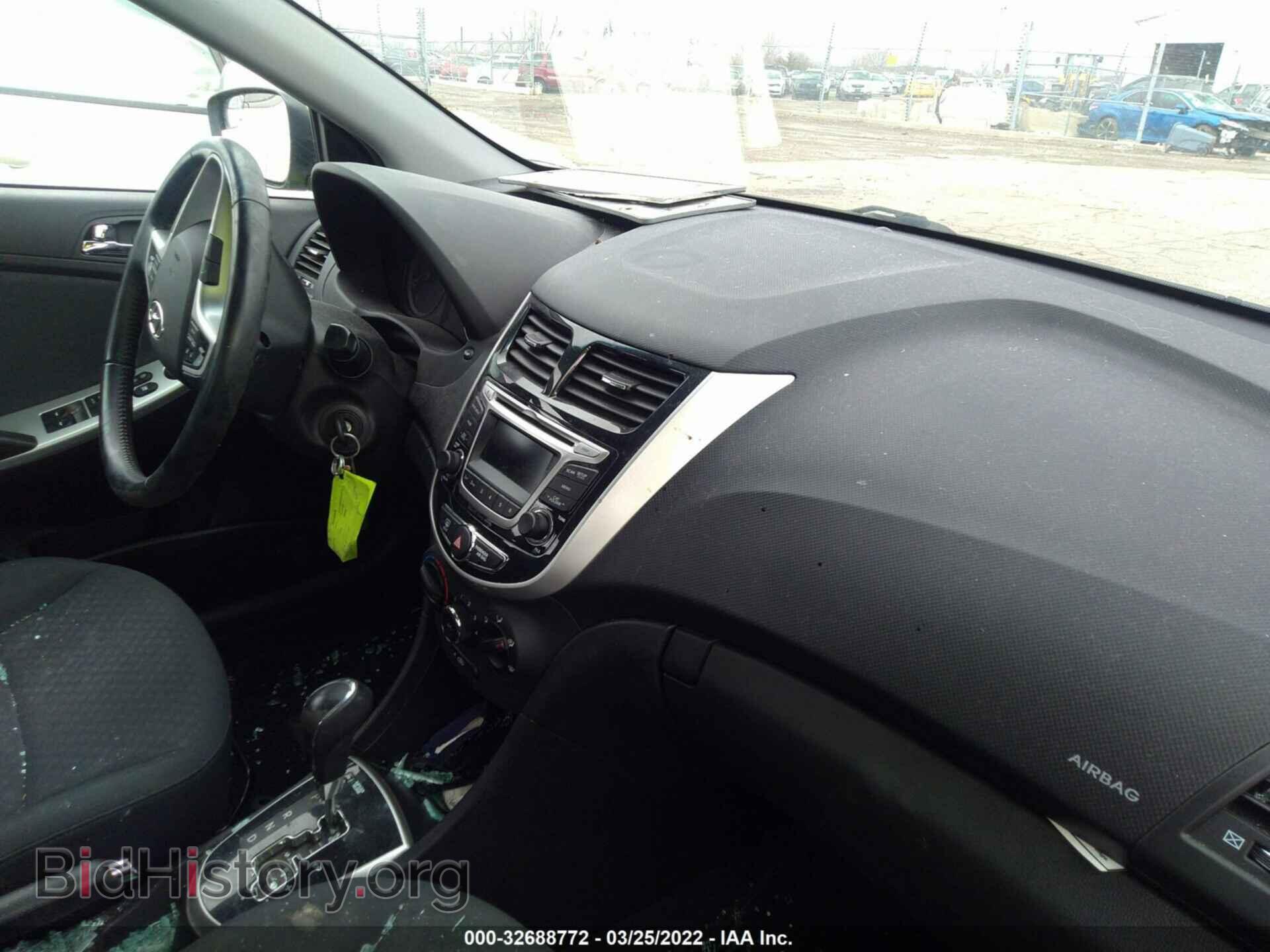 2014 HYUNDAI ACCENT - VIN: KMHCU5AEXEU177305 - Фото 5