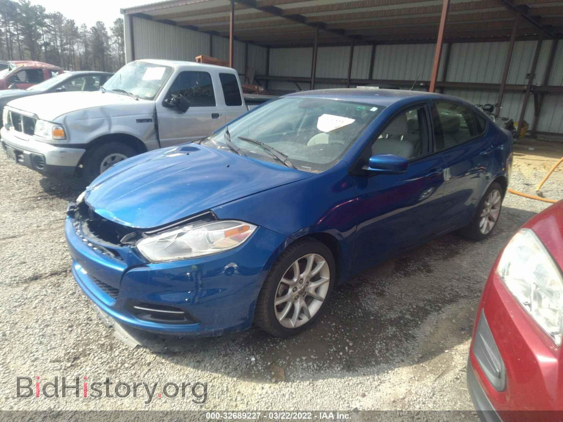 2013 DODGE DART - VIN: 1C3CDFBA8DD123347 - Фото 2