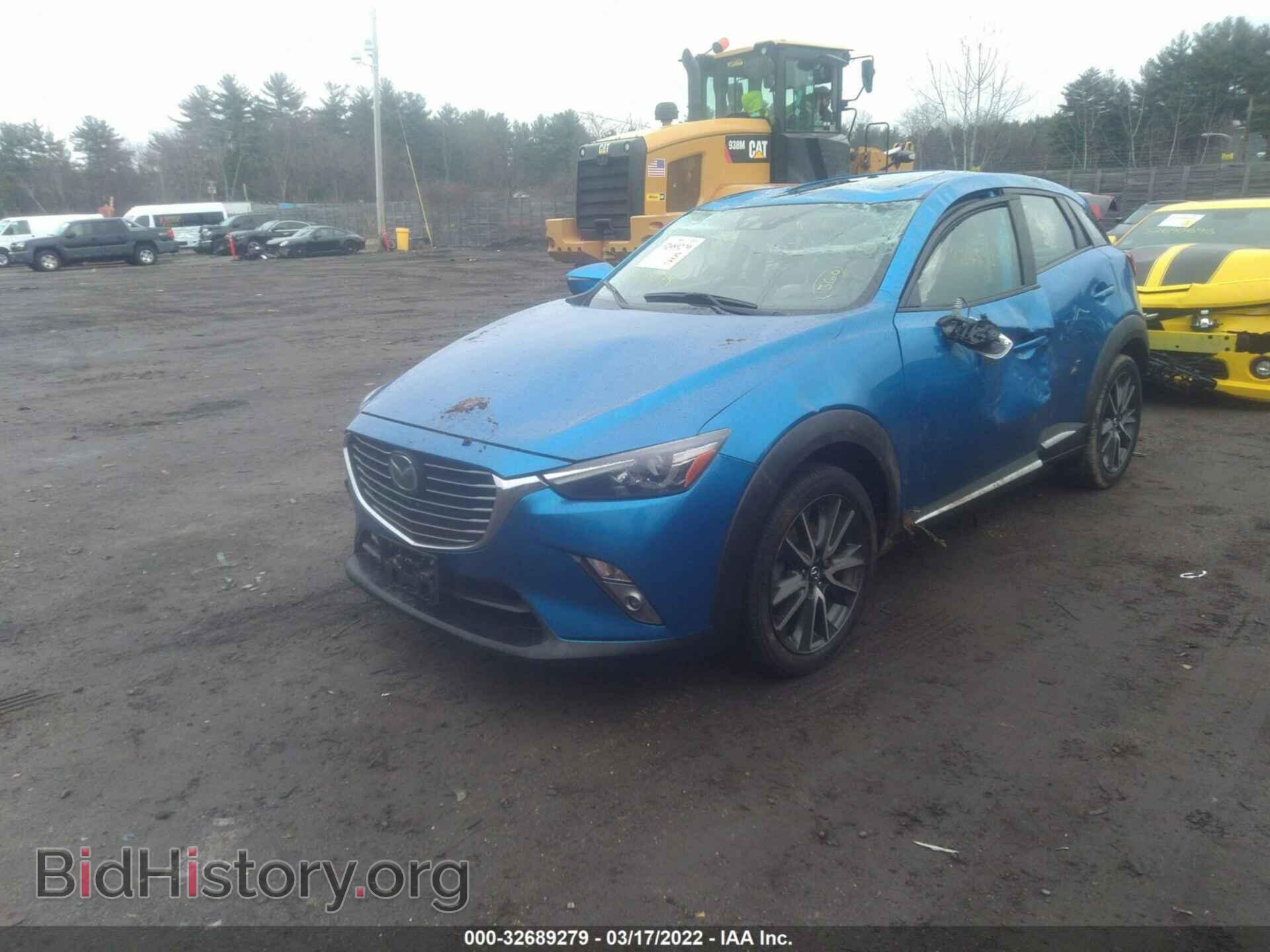 2017 MAZDA CX-3 - VIN: JM1DKFD76H0168162 - Фото 2