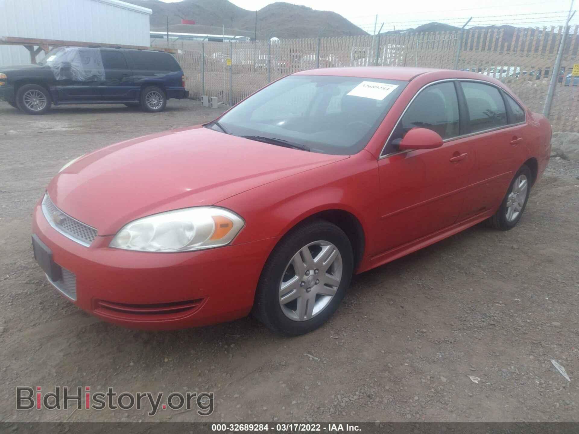 2013 CHEVROLET IMPALA - VIN: 2G1WG5E35D1240816 - Фото 2