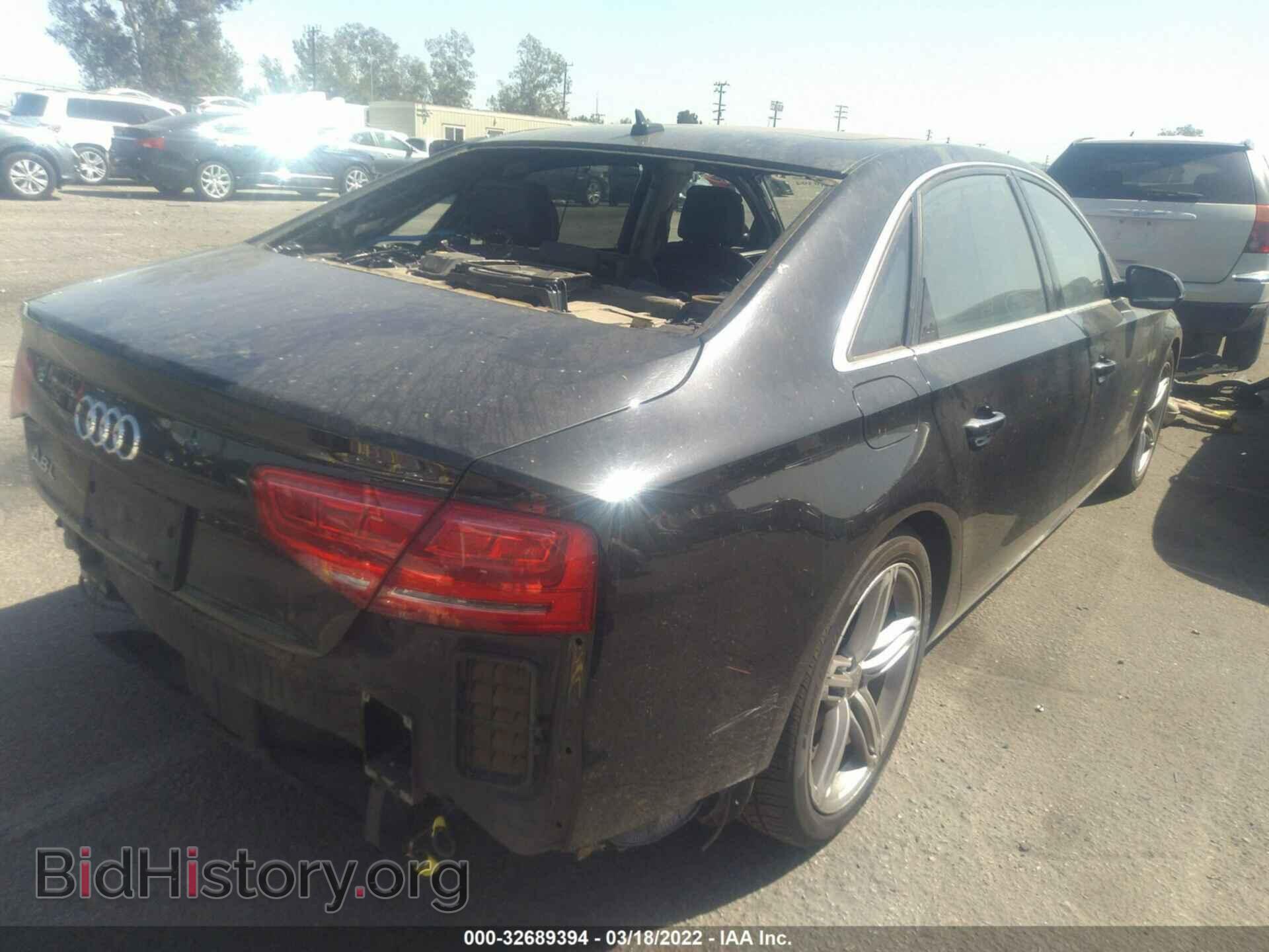 2013 AUDI A8 L - VIN: WAURGAFD0DN001402 - Фото 4