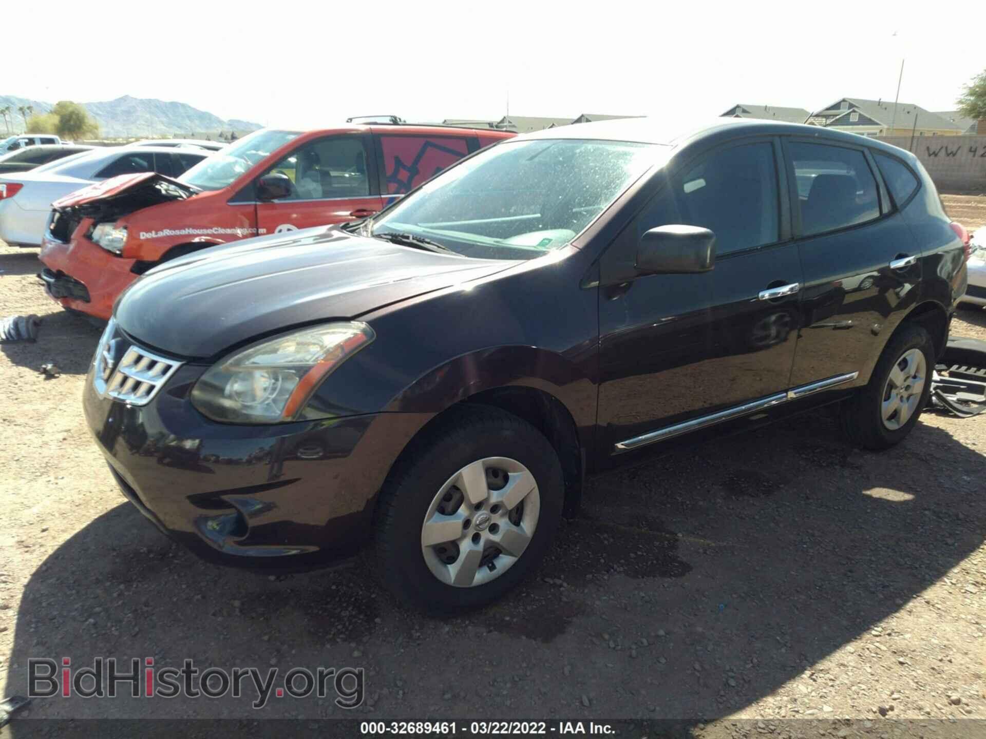 2014 NISSAN ROGUE SELECT - VIN: JN8AS5MT7EW603424 - Фото 2
