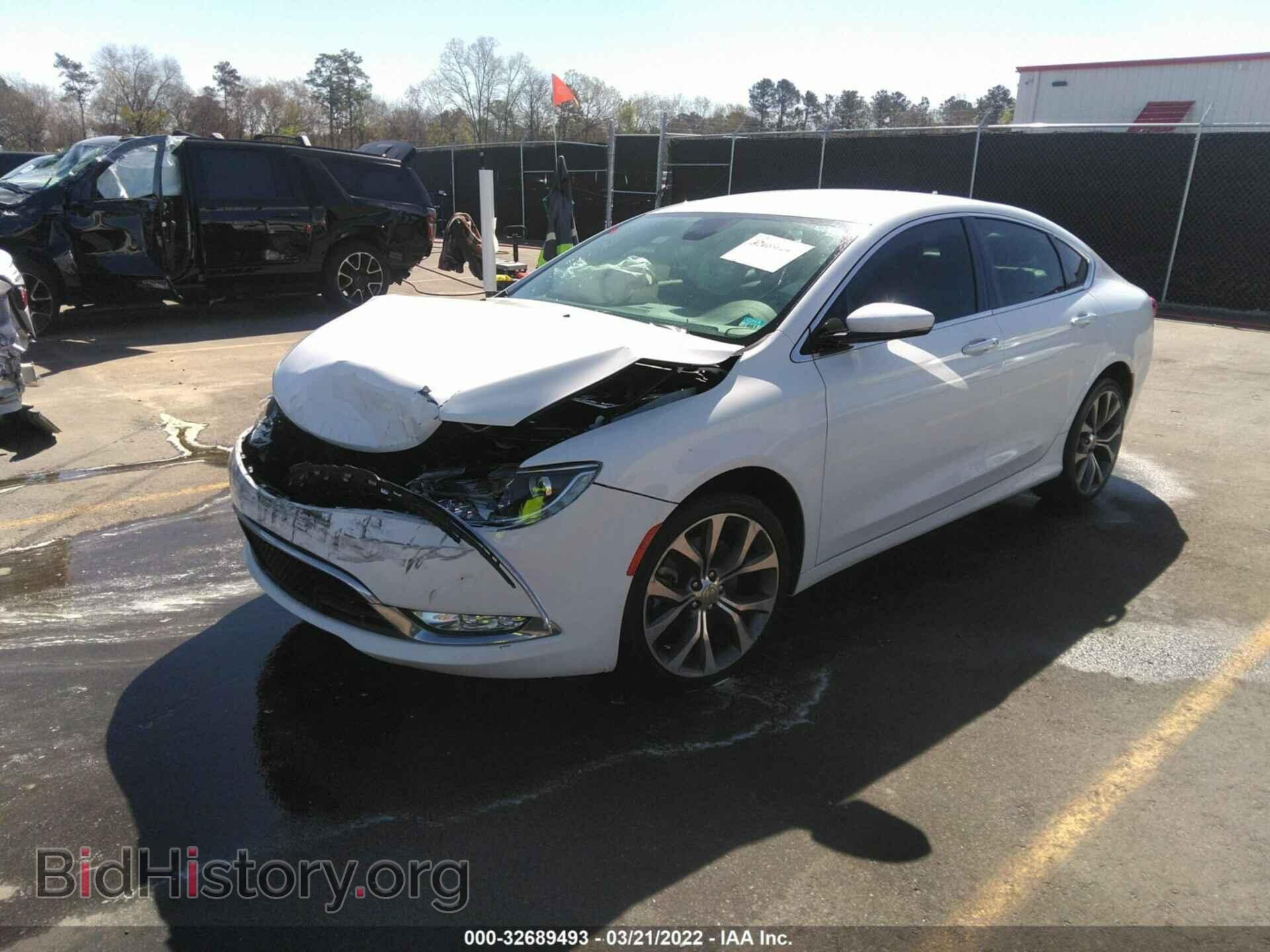 2015 CHRYSLER 200 - VIN: 1C3CCCCG5FN501299 - Фото 2