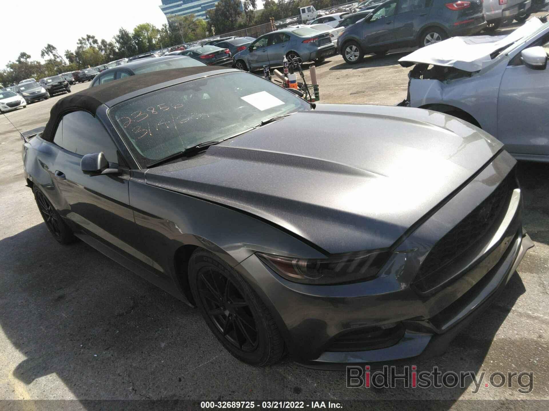 Photo 1FATP8EMXG5281181 - FORD MUSTANG 2016