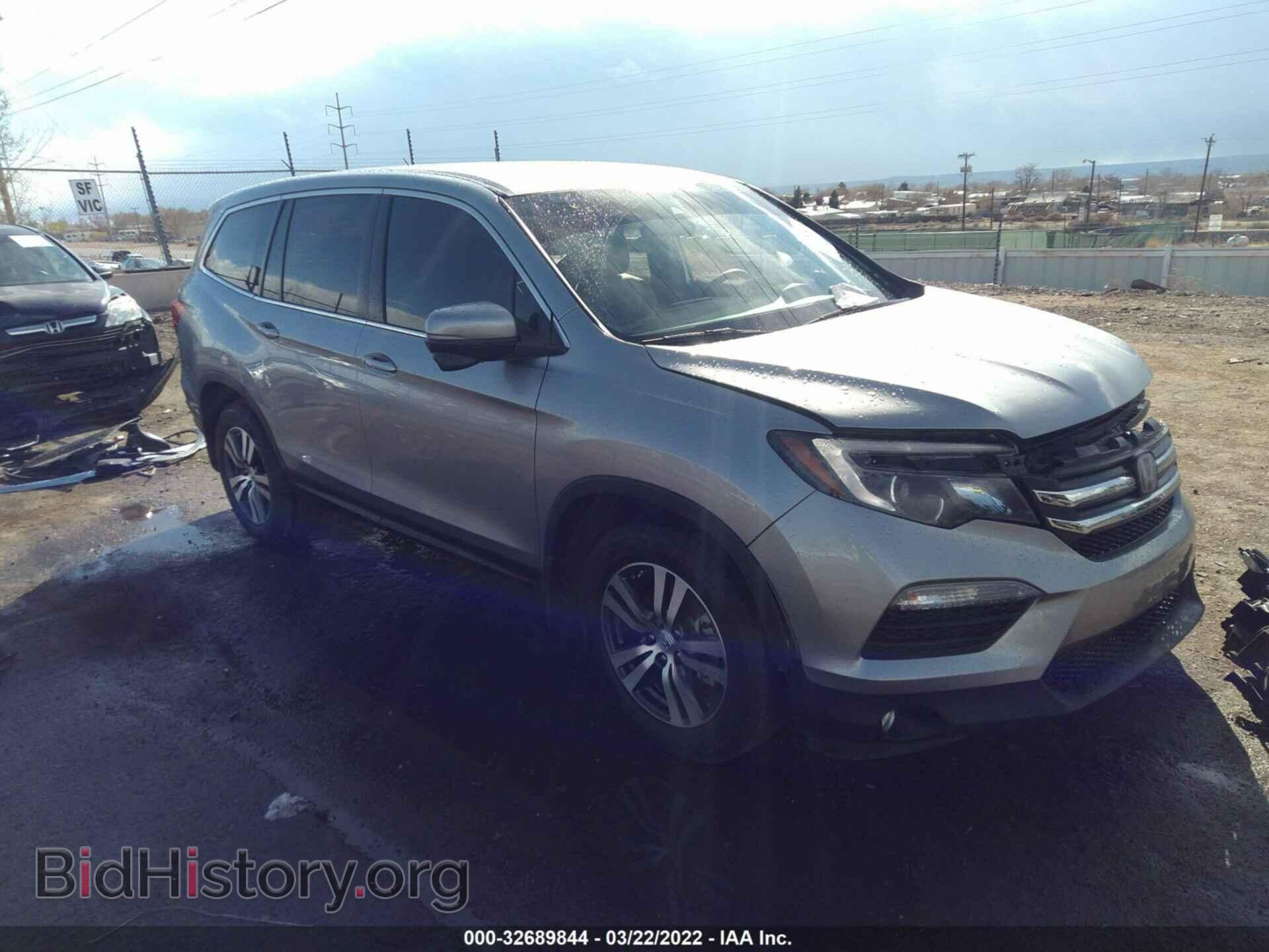 Фотография 5FNYF5H45GB016809 - HONDA PILOT 2016