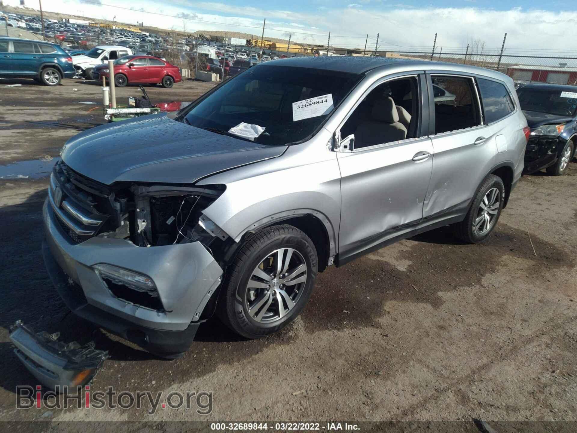 2016 HONDA PILOT - VIN: 5FNYF5H45GB016809 - Photo 2