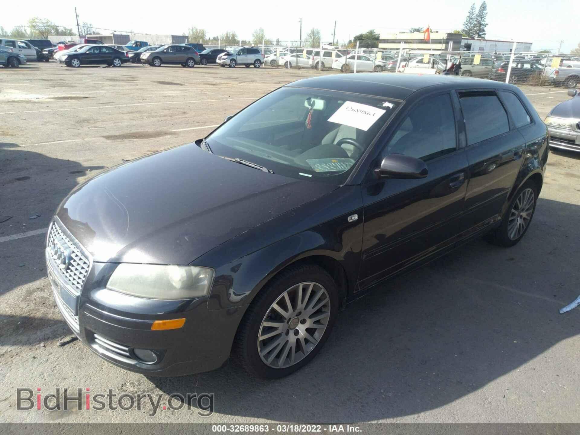 2008 AUDI A3 - VIN: WAUNF78P48A084275 - Фото 2