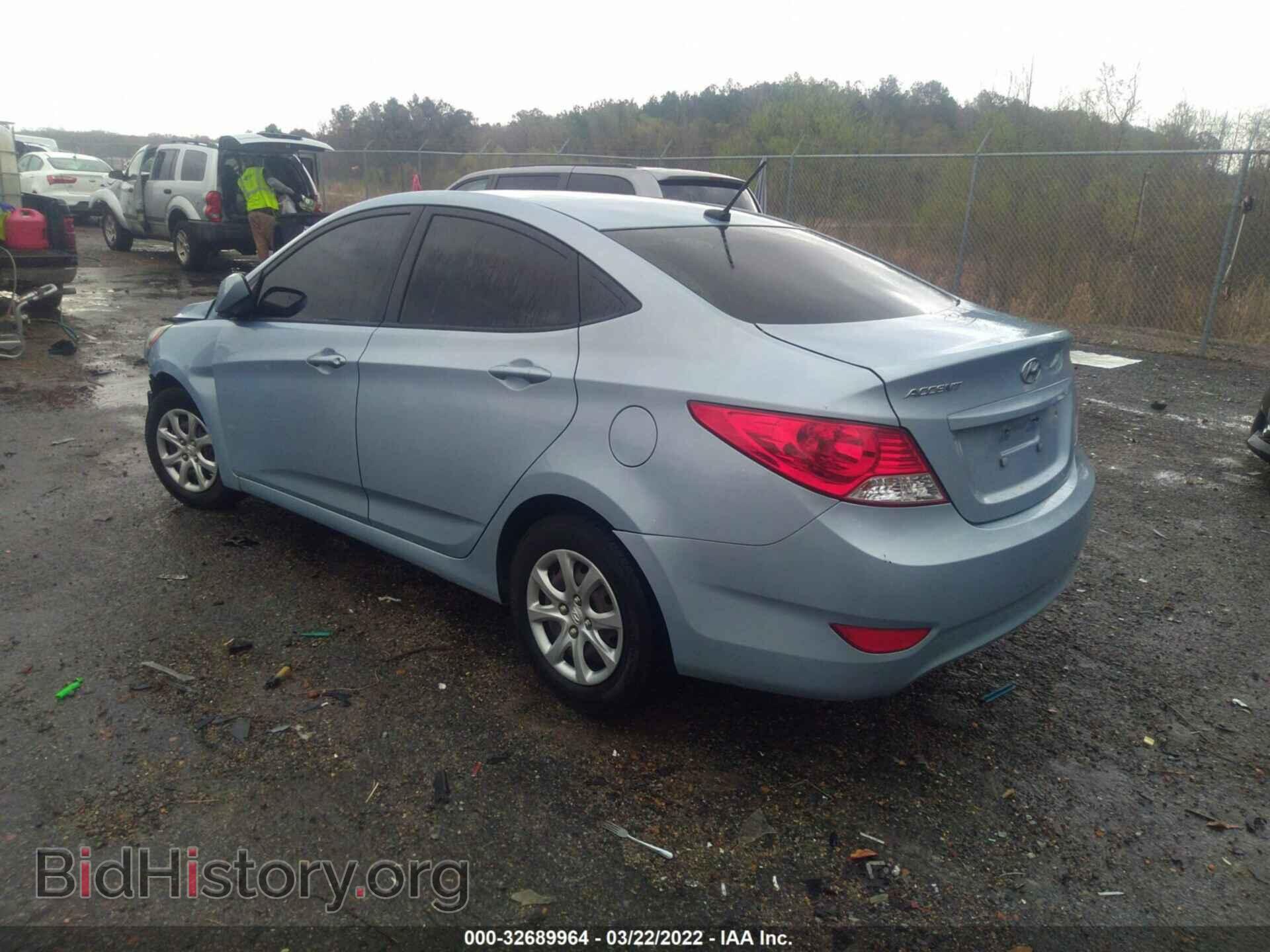 2014 HYUNDAI ACCENT - VIN: KMHCT4AE9EU635851 - Фото 3
