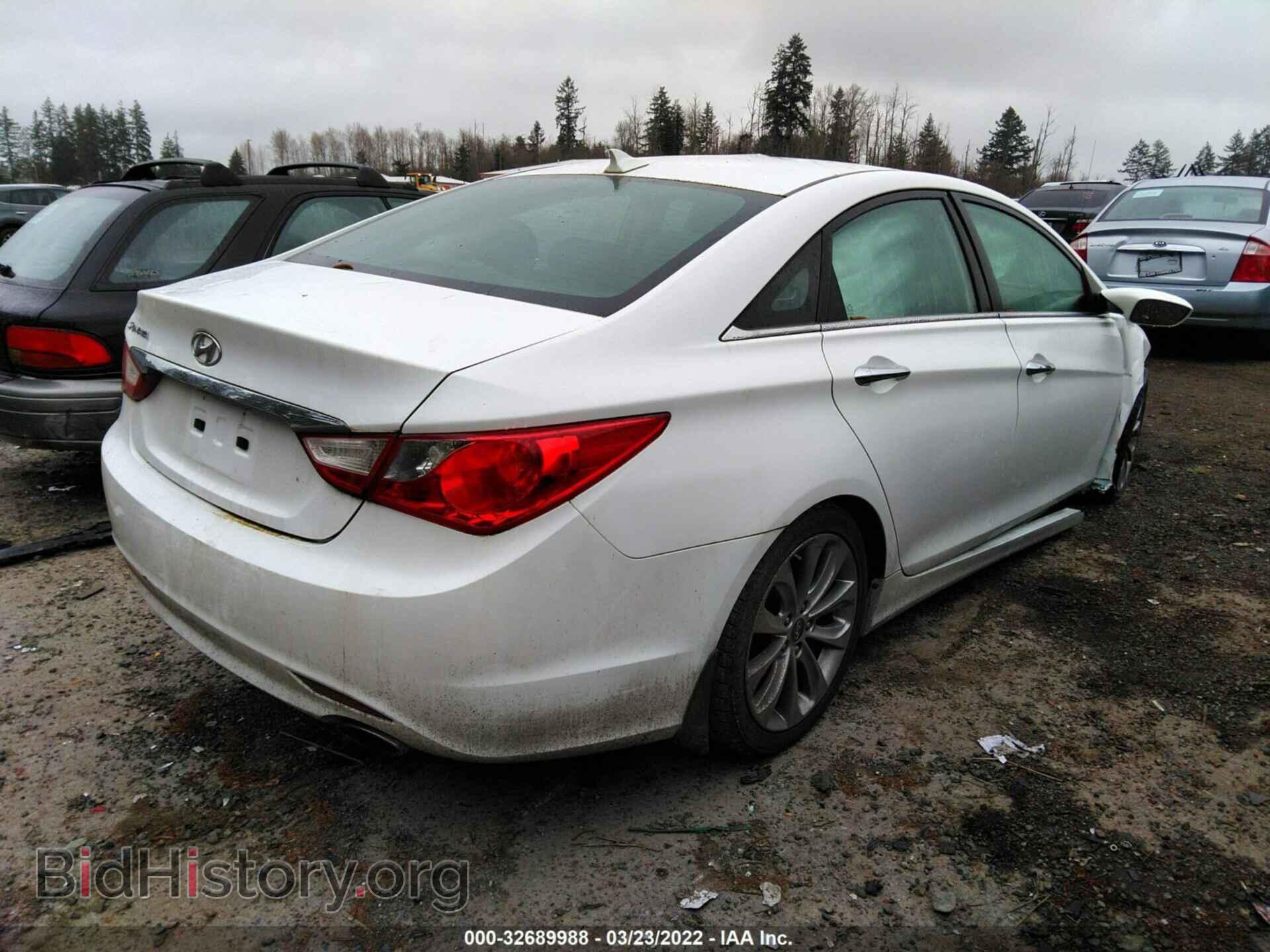 2013 HYUNDAI SONATA - VIN: 5NPEC4AC3DH580849 - Фото 4