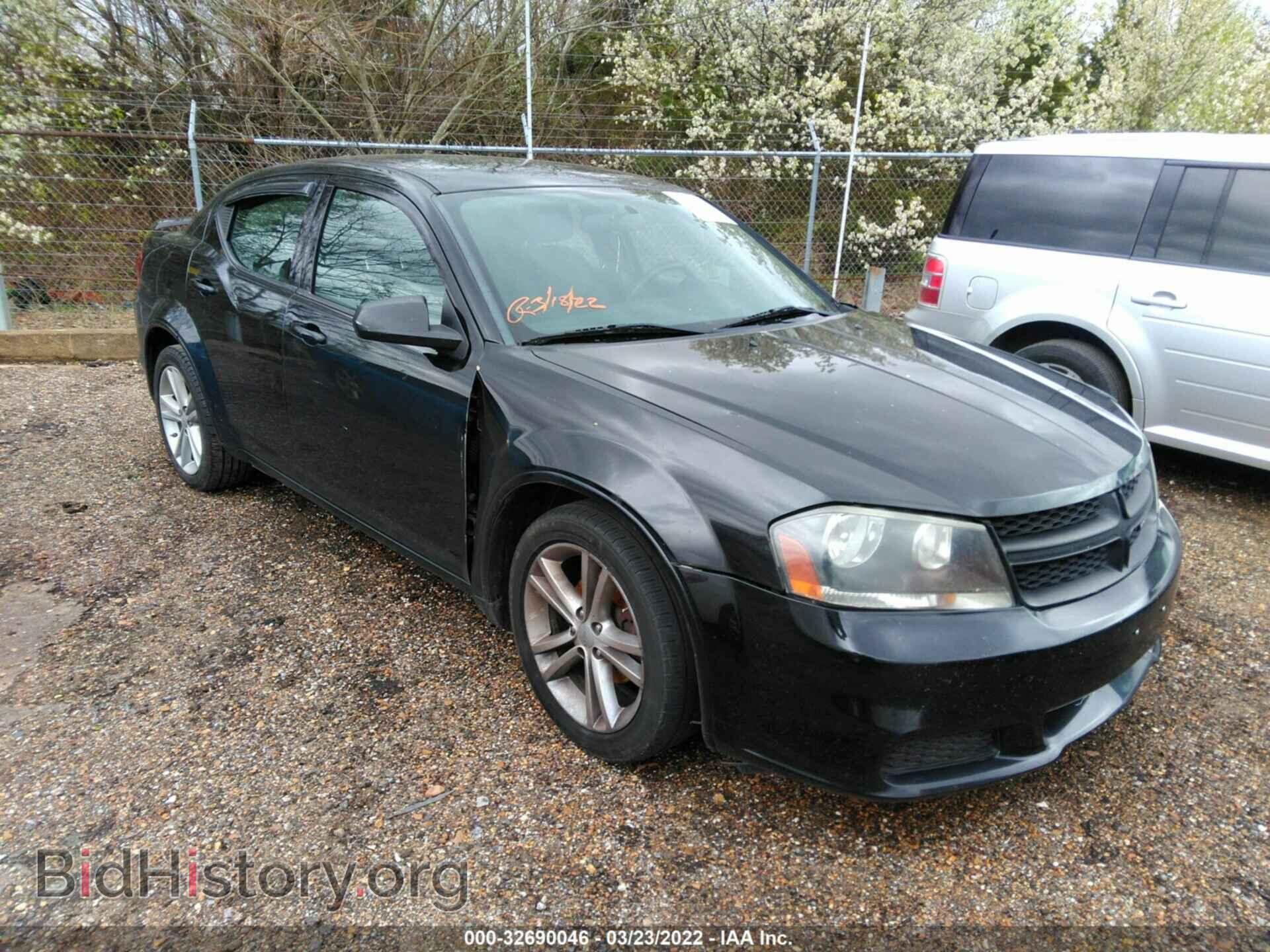 Фотография 1C3CDZAG1DN748495 - DODGE AVENGER 2013