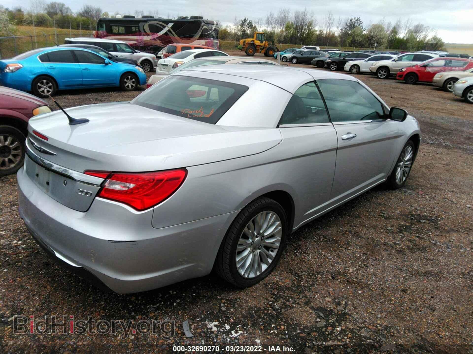 2012 CHRYSLER 200 - VIN: 1C3BCBFG8CN235161 - Фото 4
