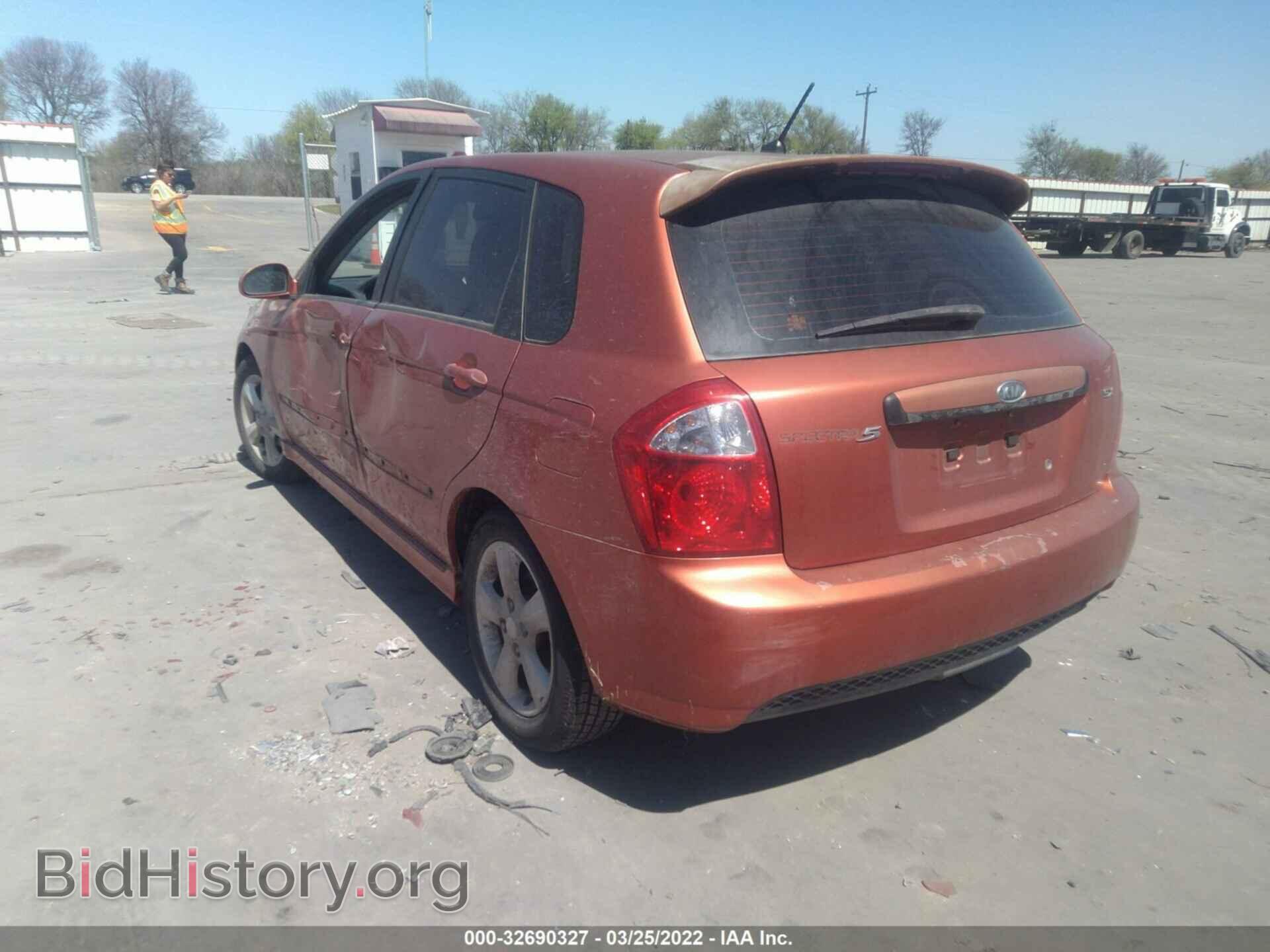 2008 KIA SPECTRA - VIN: KNAFE161885016461 - Фото 3