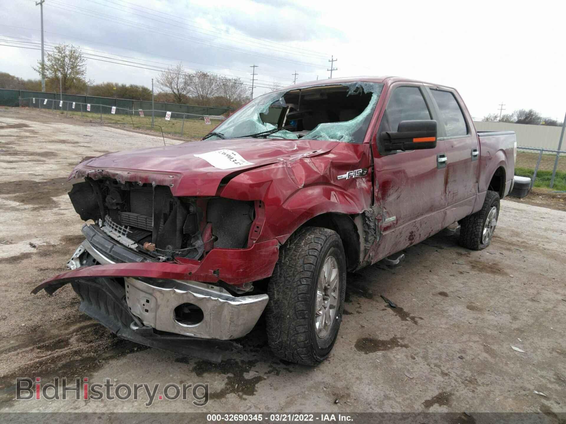 2014 FORD F-150 - VIN: 1FTFW1ET4EKF46488 - Фото 2