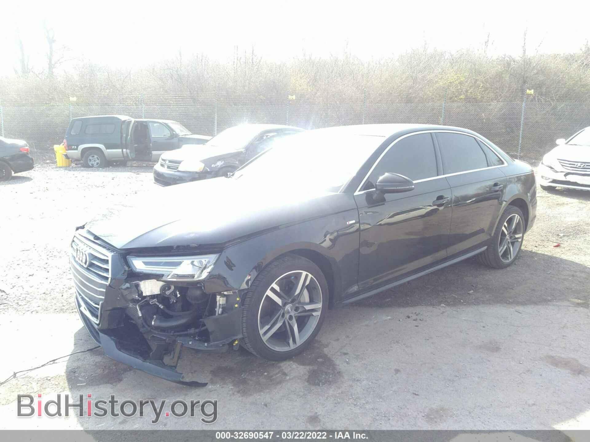 2018 AUDI A4 - VIN: WAUENAF43JA182079 - Фото 2