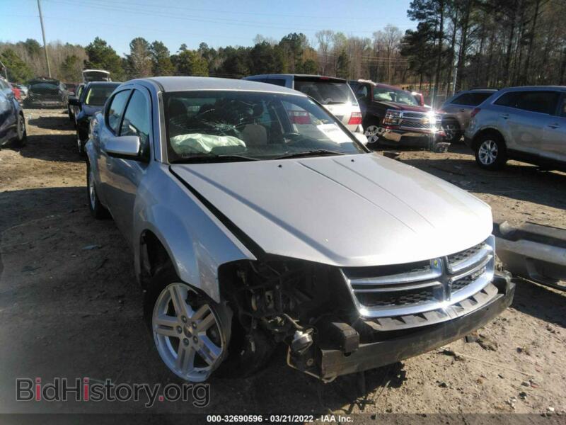 2012 Dodge AVENGER SXT (VIN 1C3CDZCB7CN178504) — photo 1 of 12, IAAI, damage: front & rear