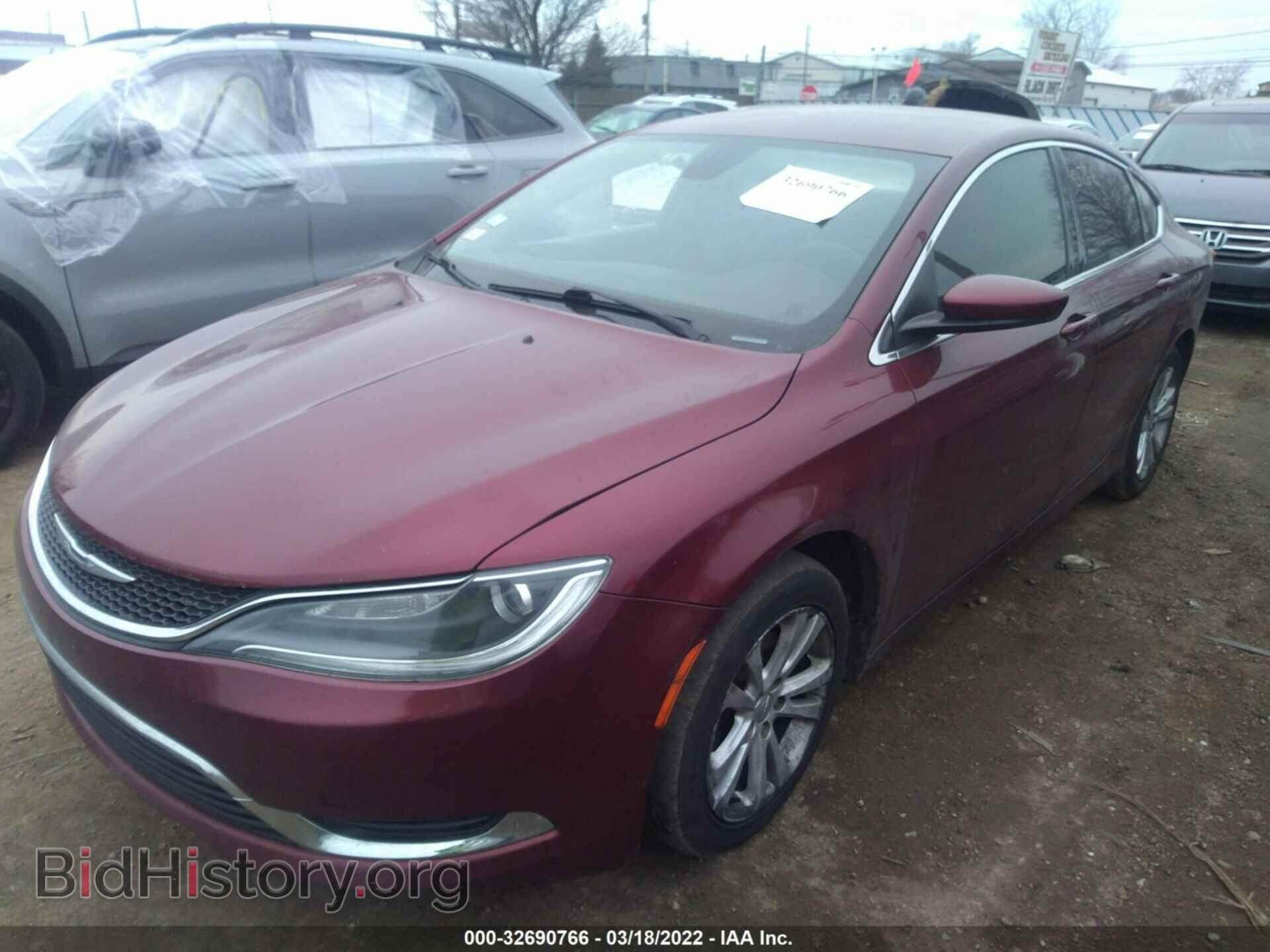 2015 CHRYSLER 200 - VIN: 1C3CCCAB1FN611676 - Фото 2