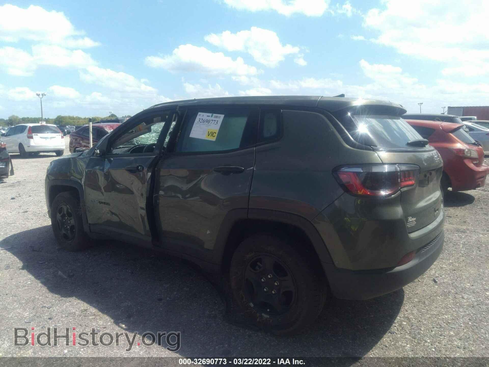 2021 JEEP COMPASS - VIN: 3C4NJCAB0MT559660 - Фото 3