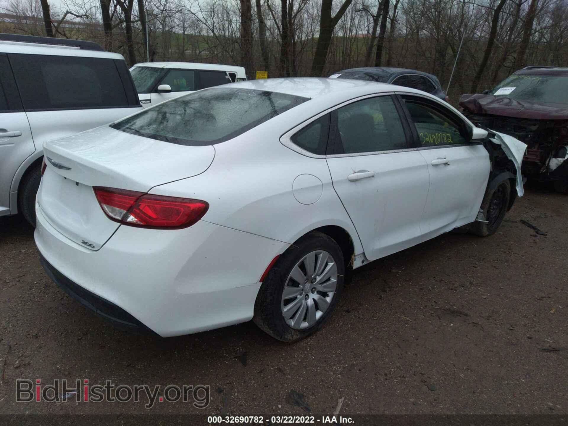 2017 CHRYSLER 200 - VIN: 1C3CCCFB5HN512208 - Фото 4