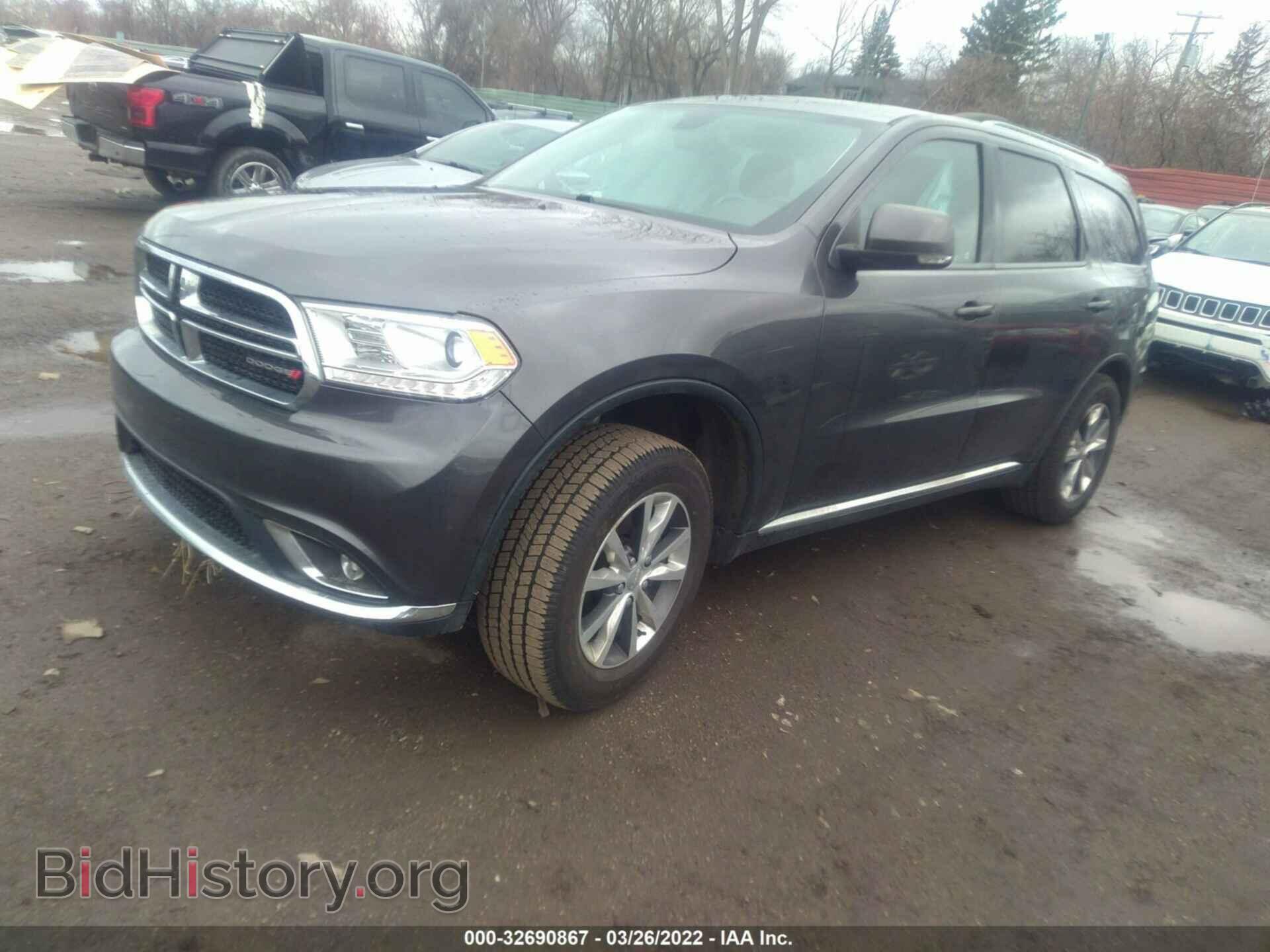 2016 DODGE DURANGO - VIN: 1C4RDJDG7GC362361 - Фото 2