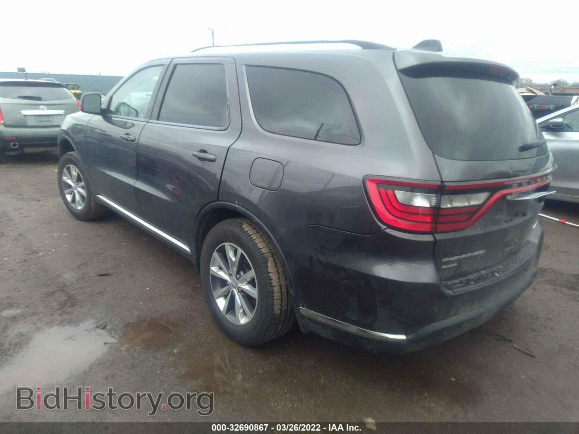 2016 DODGE DURANGO - VIN: 1C4RDJDG7GC362361 - Фото 3