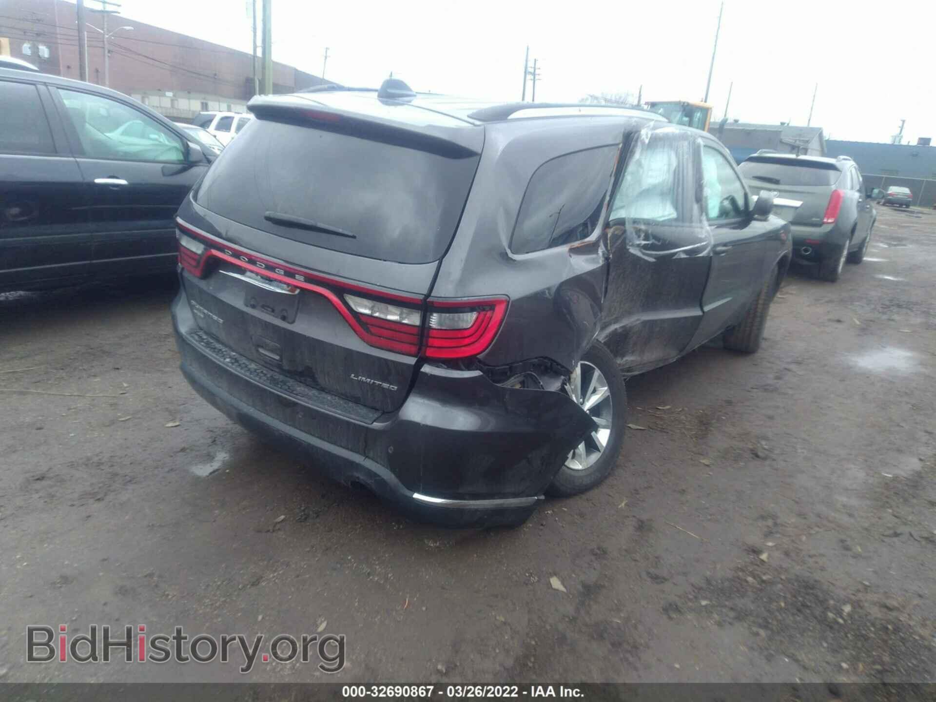 2016 DODGE DURANGO - VIN: 1C4RDJDG7GC362361 - Фото 4