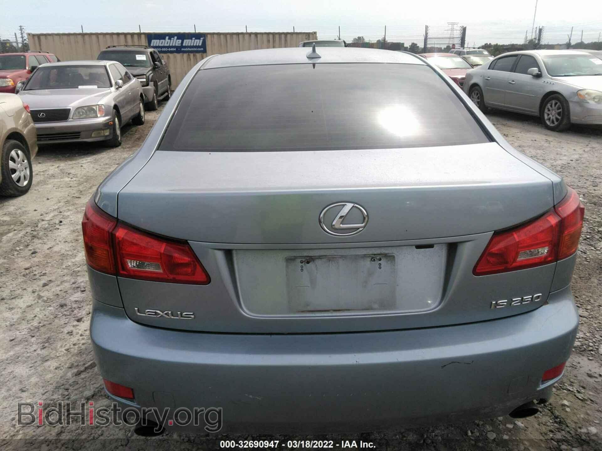 2008 LEXUS IS 250 - VIN: JTHBK262482065245 - Фото 6