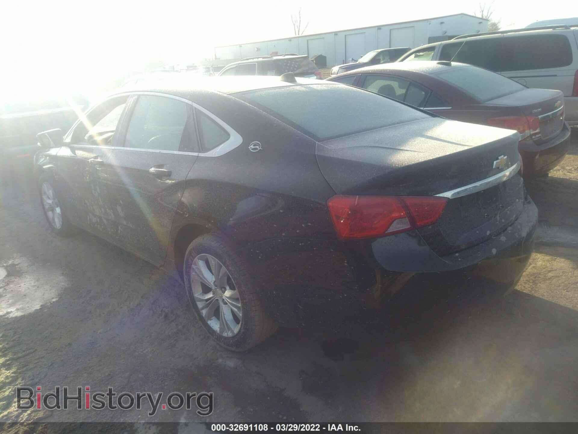 2014 CHEVROLET IMPALA - VIN: 2G1135SR1E9185444 - Фото 3