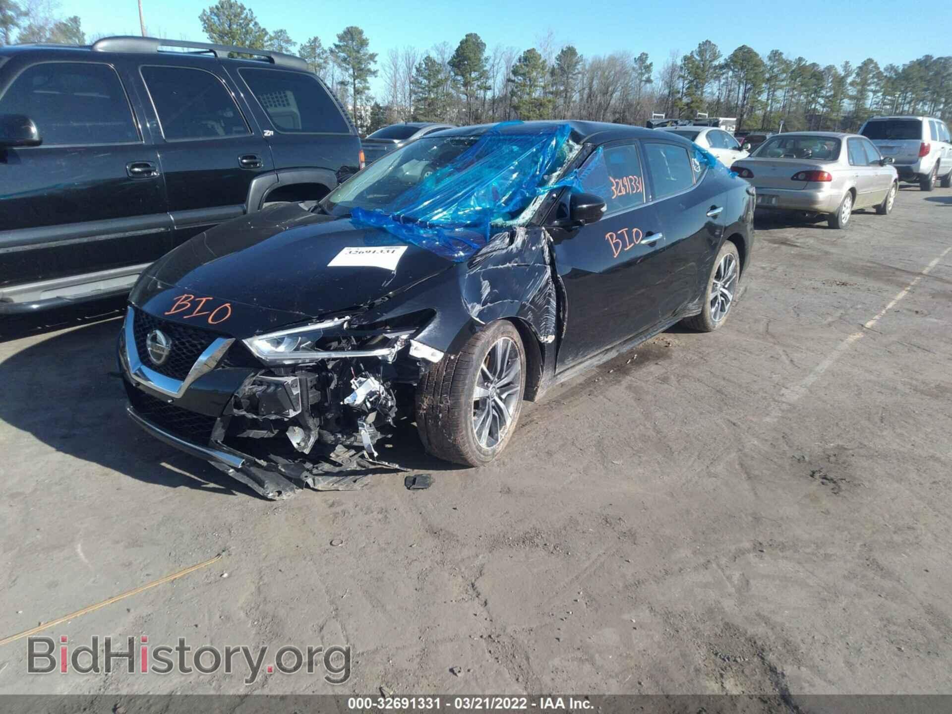 2020 NISSAN MAXIMA - VIN: 1N4AA6CV6LC361737 - Фото 2
