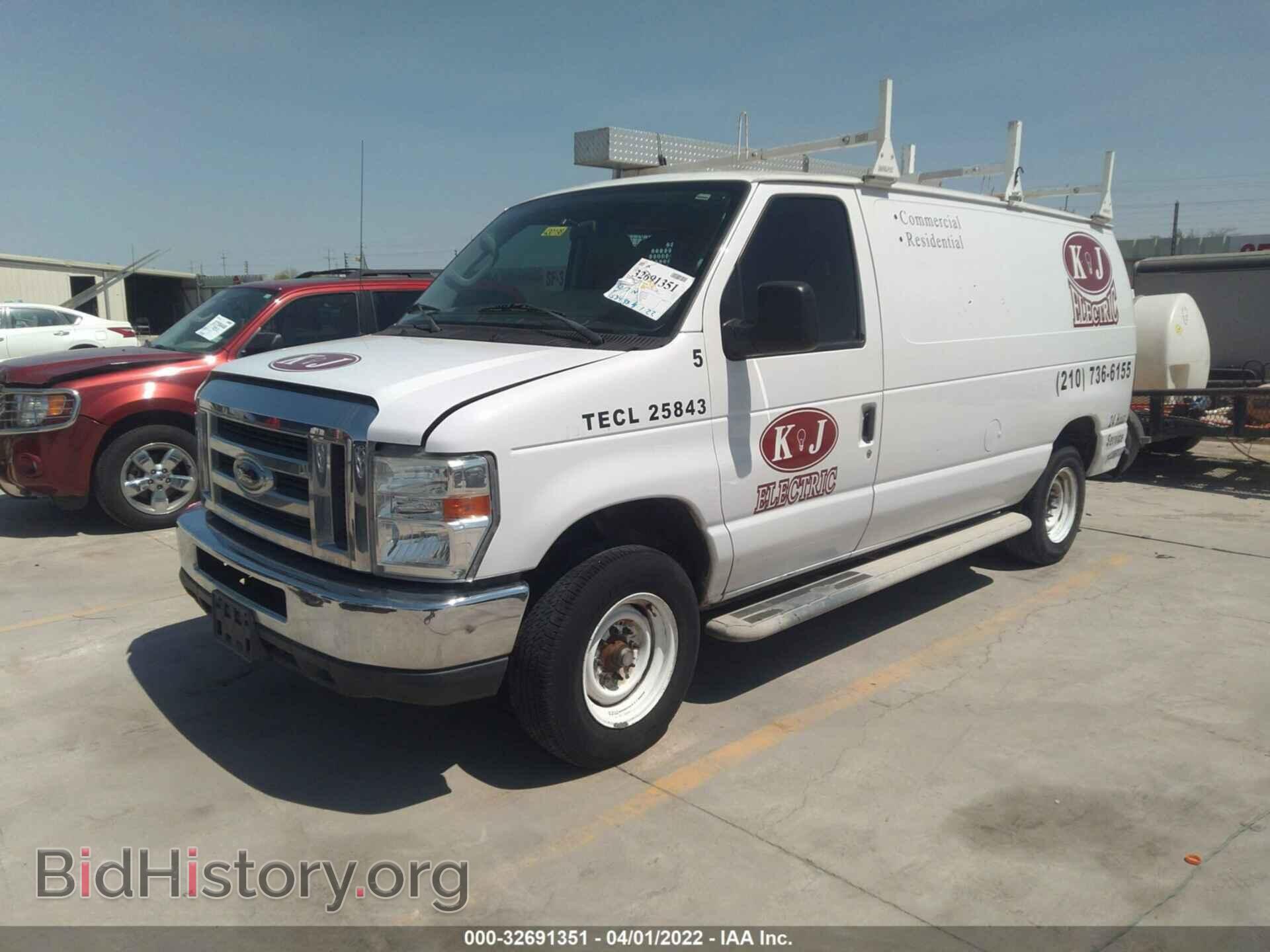 2012 FORD ECONOLINE CARGO VAN - VIN: 1FTNE2EW1CDA51231 - Фото 2