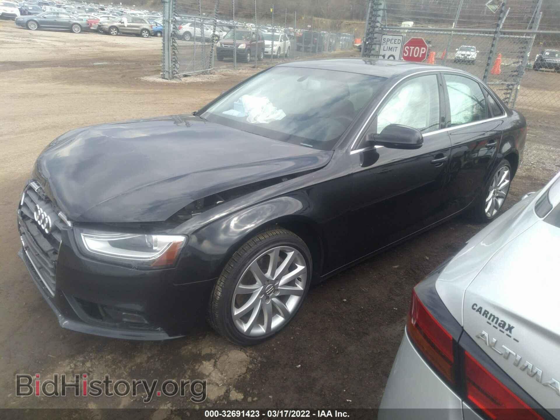 2013 AUDI A4 - VIN: WAUFFAFL5DN044274 - Photo 2