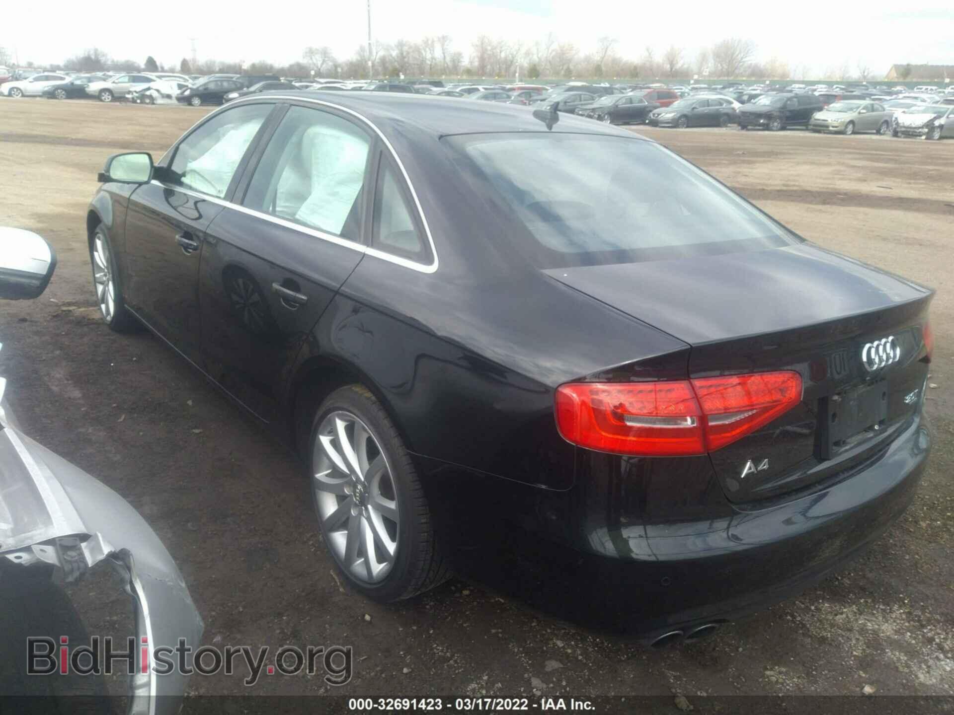 2013 AUDI A4 - VIN: WAUFFAFL5DN044274 - Photo 3
