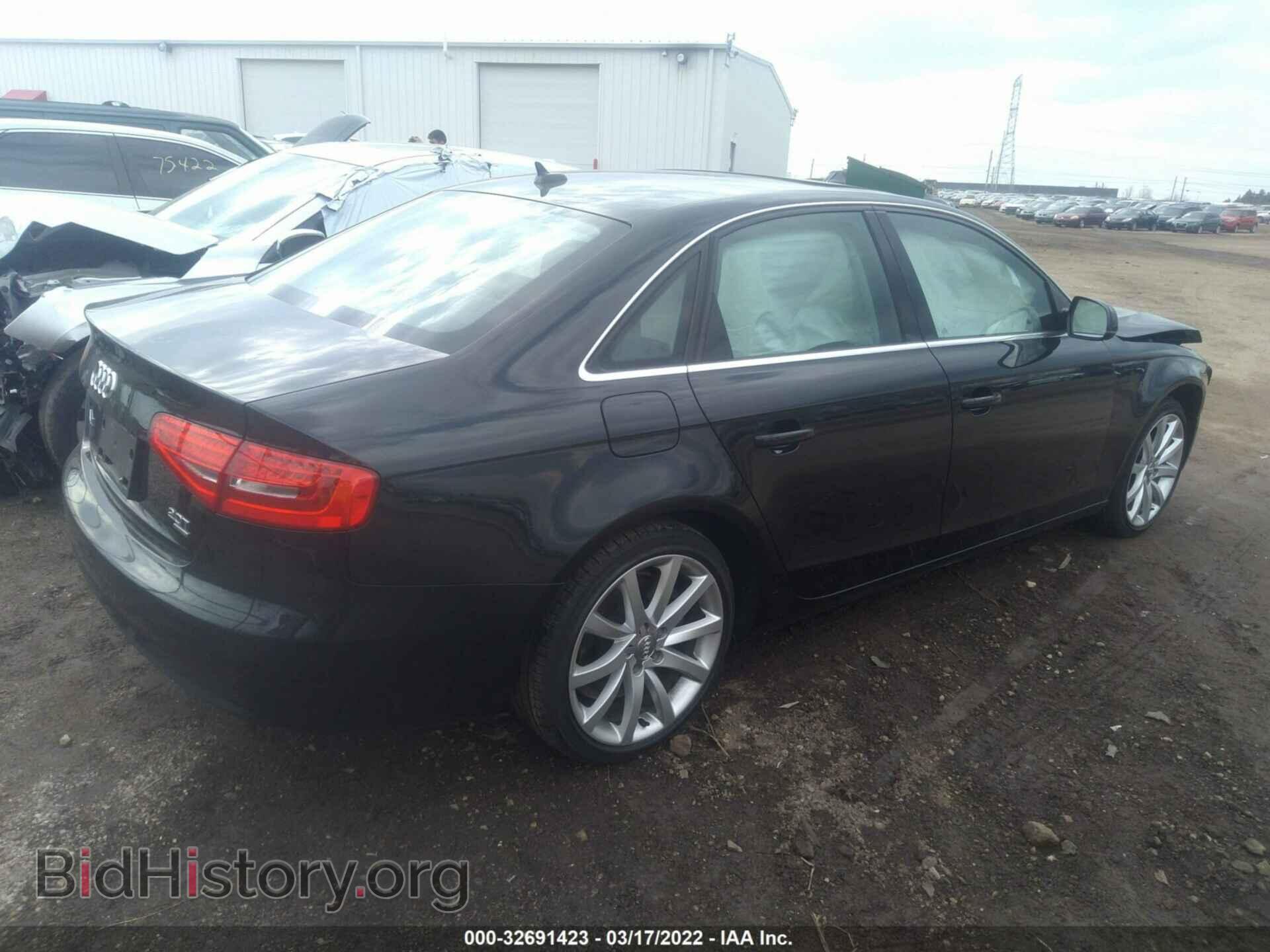 2013 AUDI A4 - VIN: WAUFFAFL5DN044274 - Photo 4