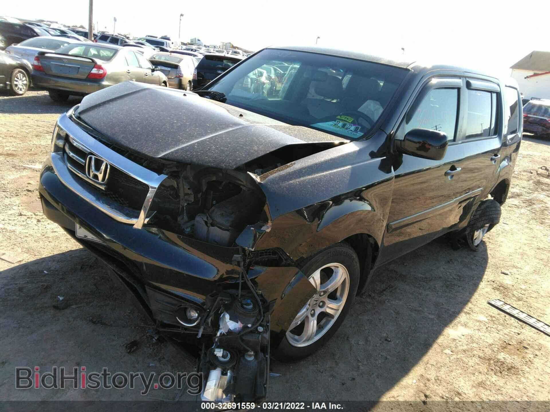 2013 HONDA PILOT - VIN: 5FNYF4H5XDB004721 - Photo 2