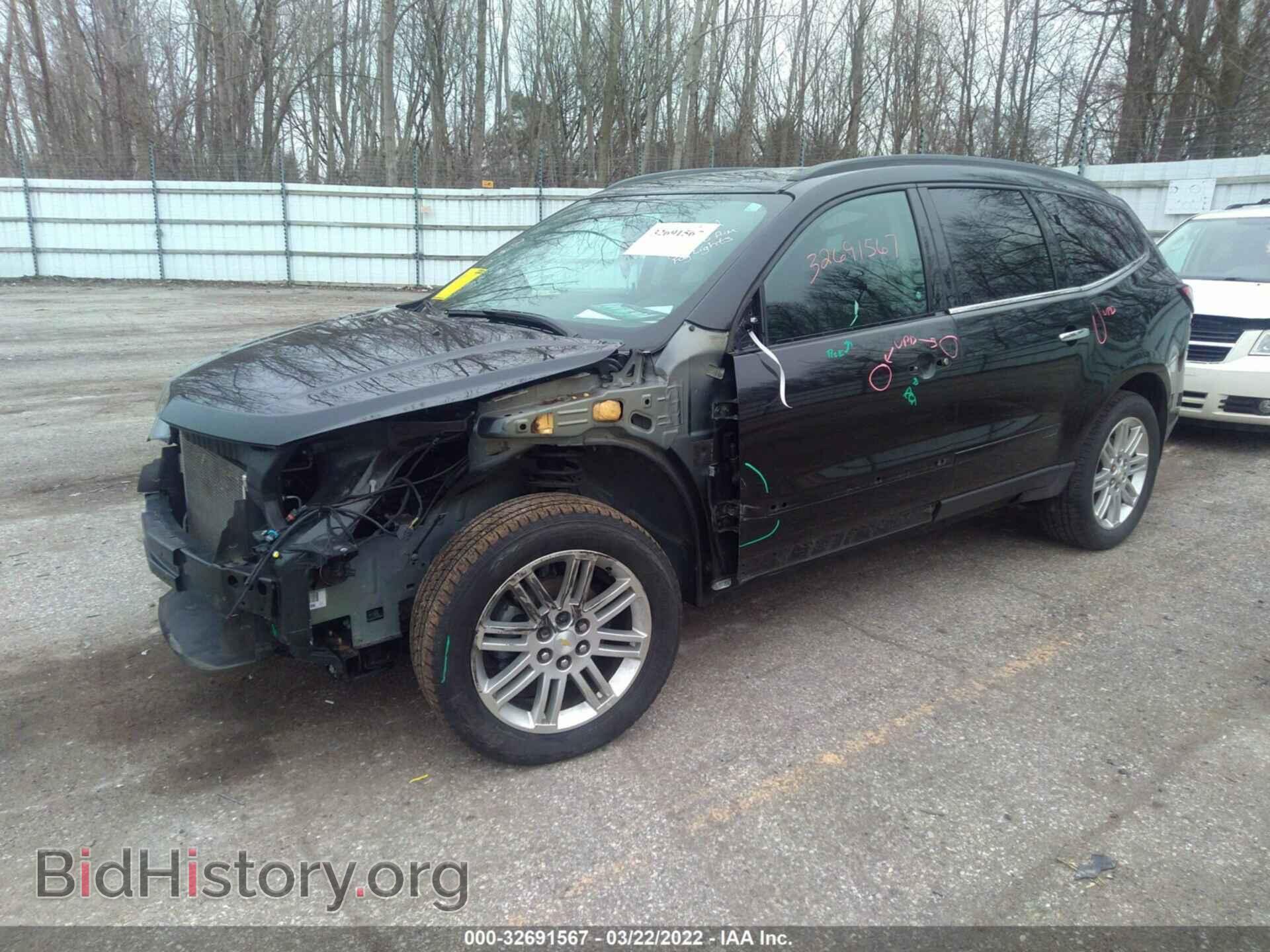 2014 CHEVROLET TRAVERSE - VIN: 1GNKVGKD7EJ369420 - Фото 2