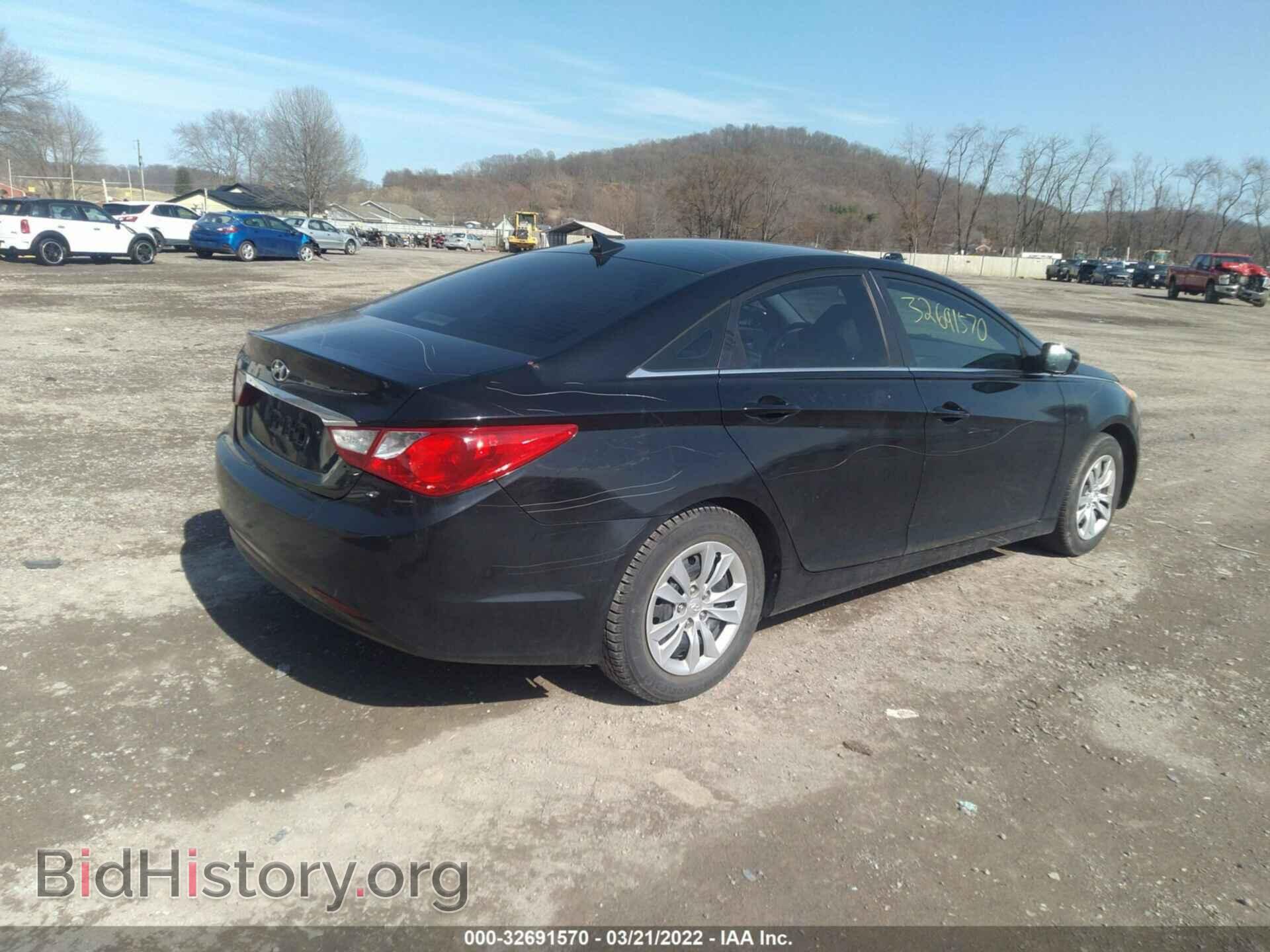 2011 HYUNDAI SONATA - VIN: 5NPEB4AC1BH231348 - Фото 4