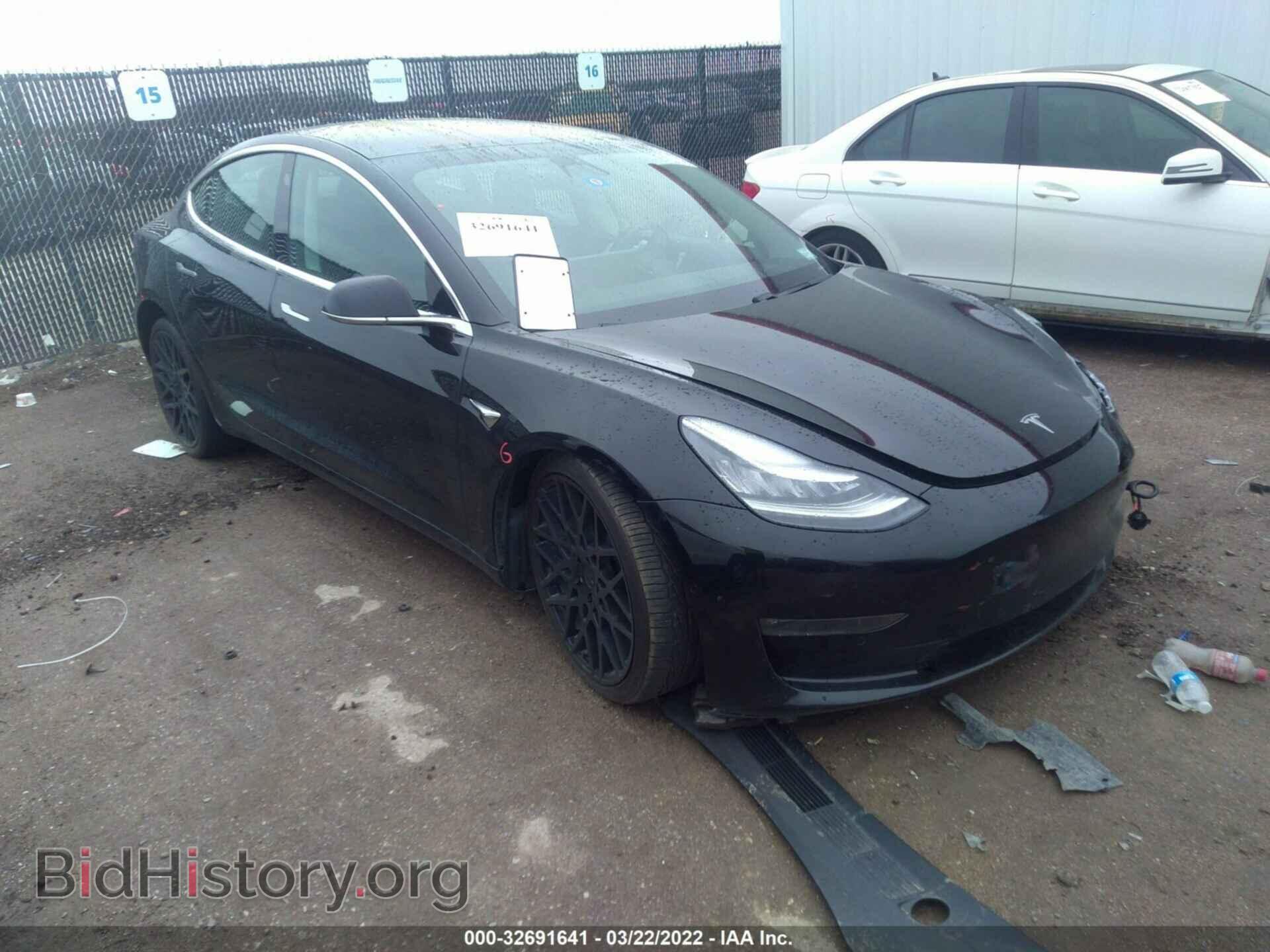 Photo 5YJ3E1EA3KF324991 - TESLA MODEL 3 2019