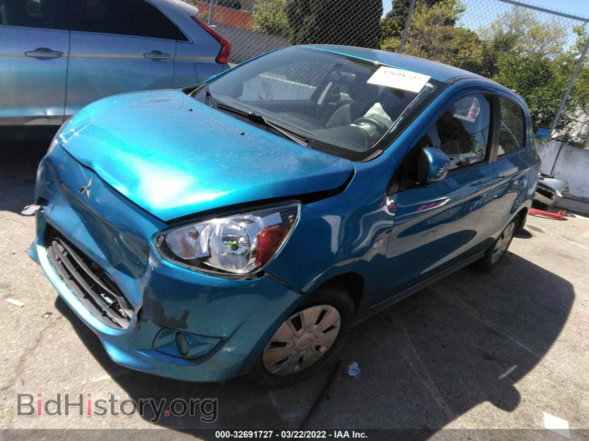 2015 MITSUBISHI MIRAGE - VIN: ML32A3HJXFH036490 - Фото 2
