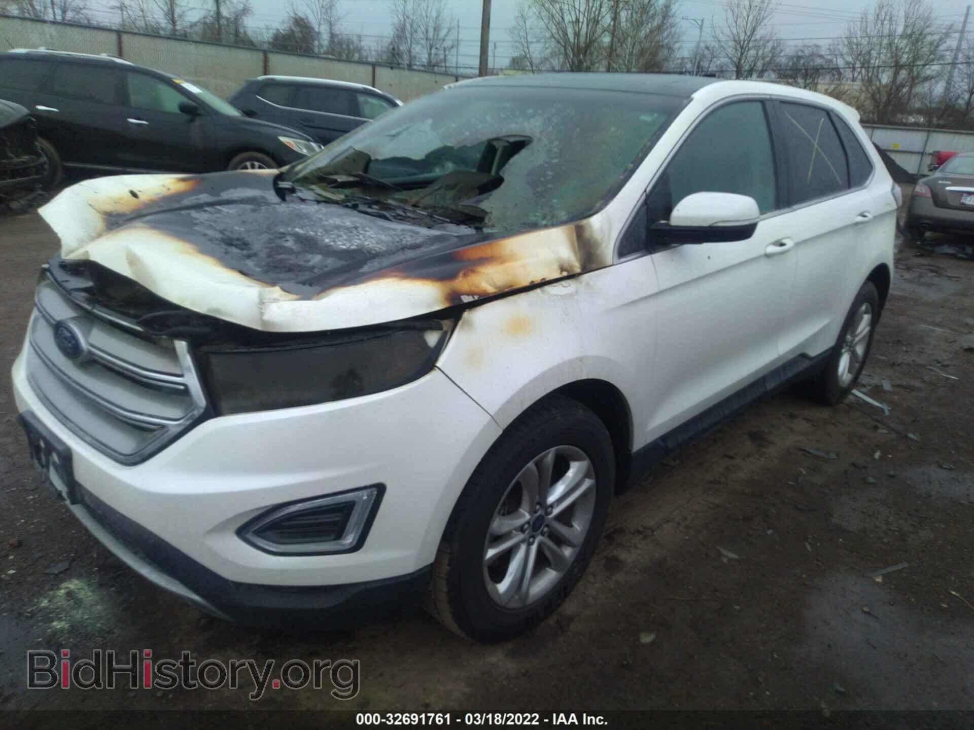 2015 FORD EDGE - VIN: 2FMTK4J92FBC38219 - Фото 2
