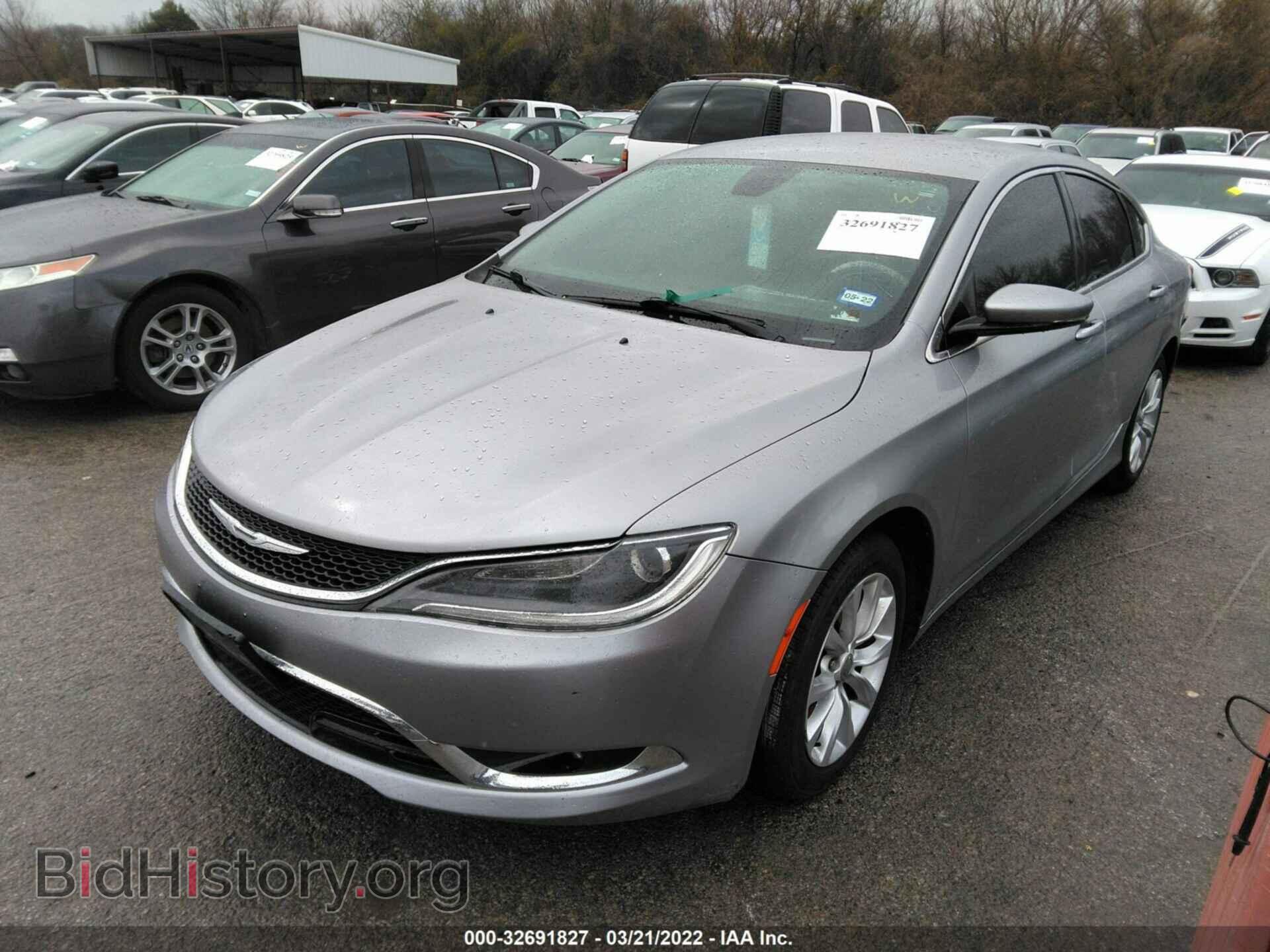 2015 CHRYSLER 200 - VIN: 1C3CCCCB1FN643654 - Фото 2
