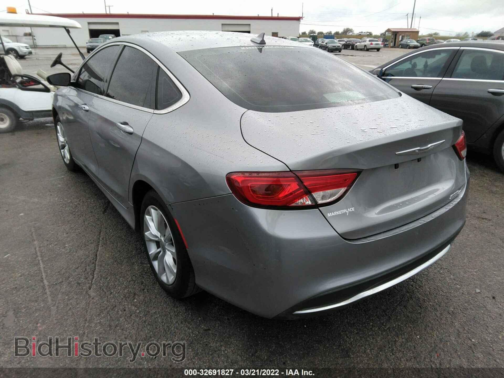 2015 CHRYSLER 200 - VIN: 1C3CCCCB1FN643654 - Фото 3