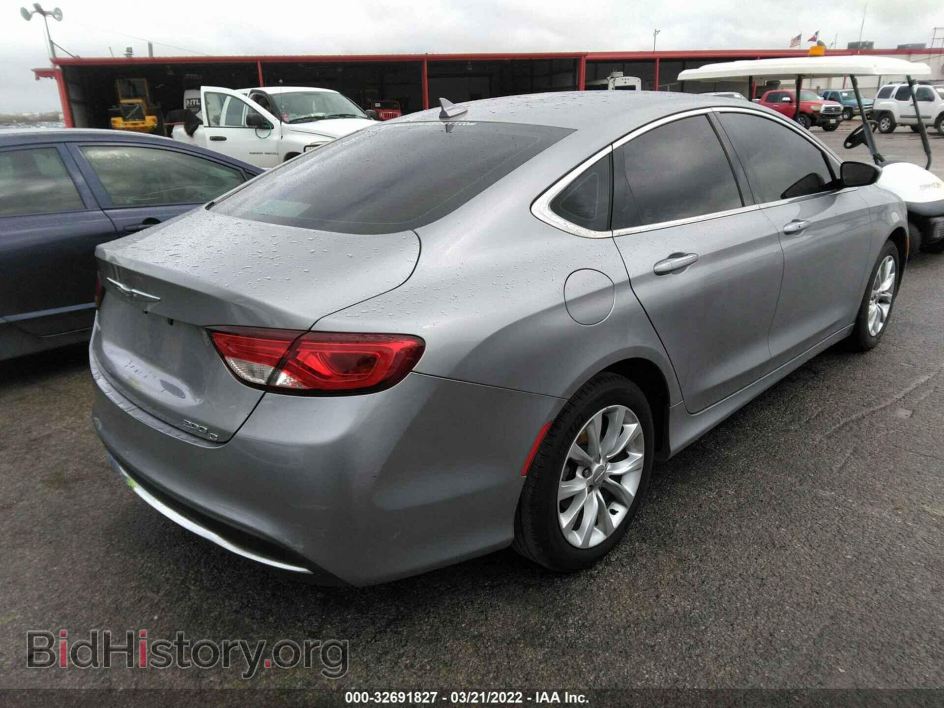 2015 CHRYSLER 200 - VIN: 1C3CCCCB1FN643654 - Фото 4