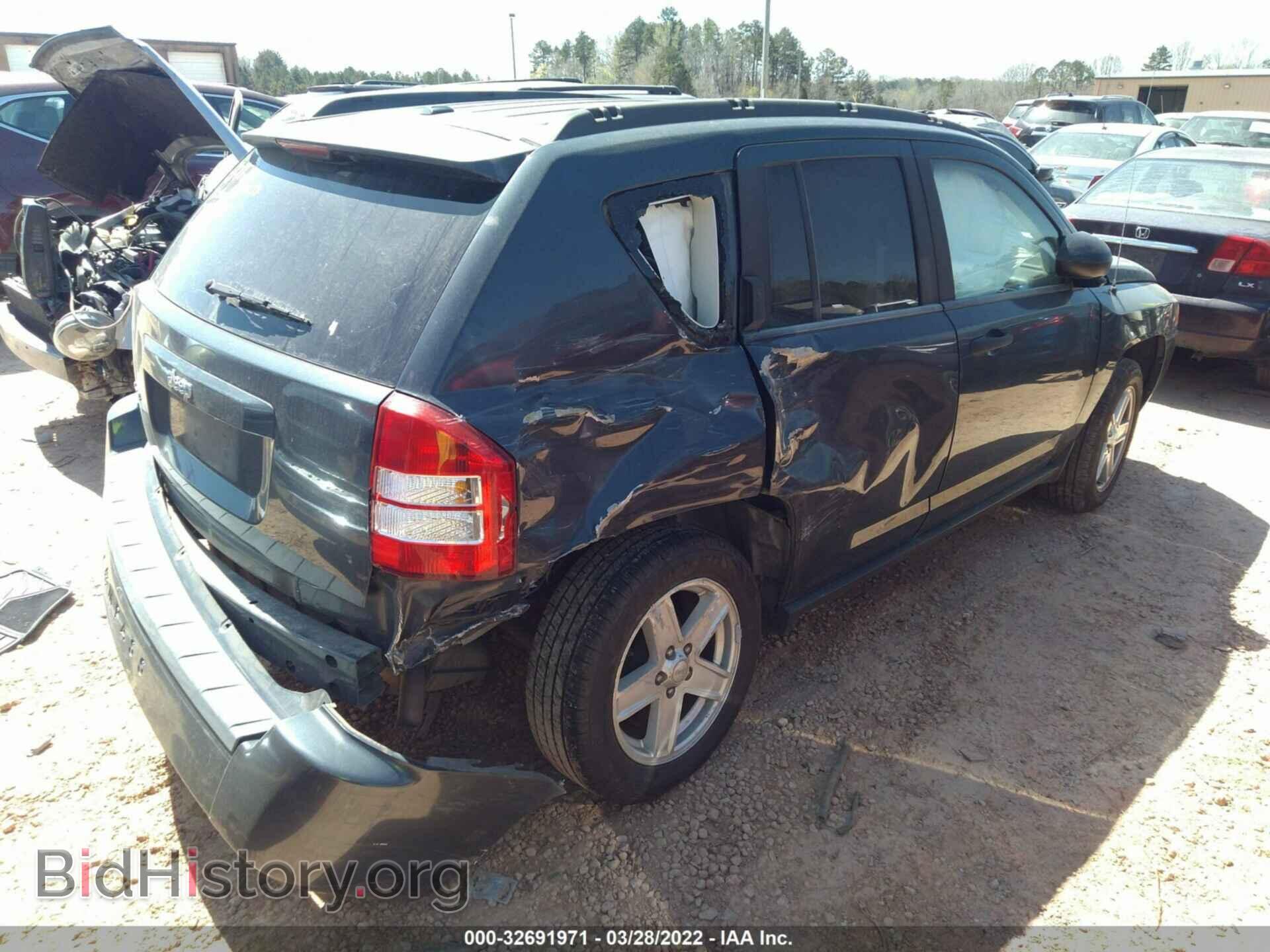 2007 JEEP COMPASS - VIN: 1J8FF47W27D140914 - Фото 4