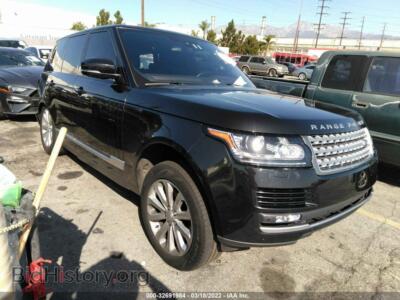 2016 Land Rover RANGE ROVER Diesel HSE, black — VIN SALGS2KFXGA289357, IAAI