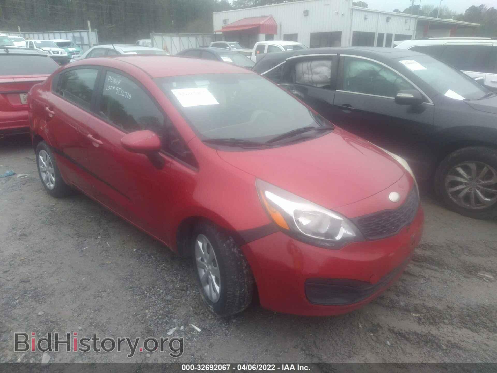 Photo KNADM4A35E6345130 - KIA RIO 2014