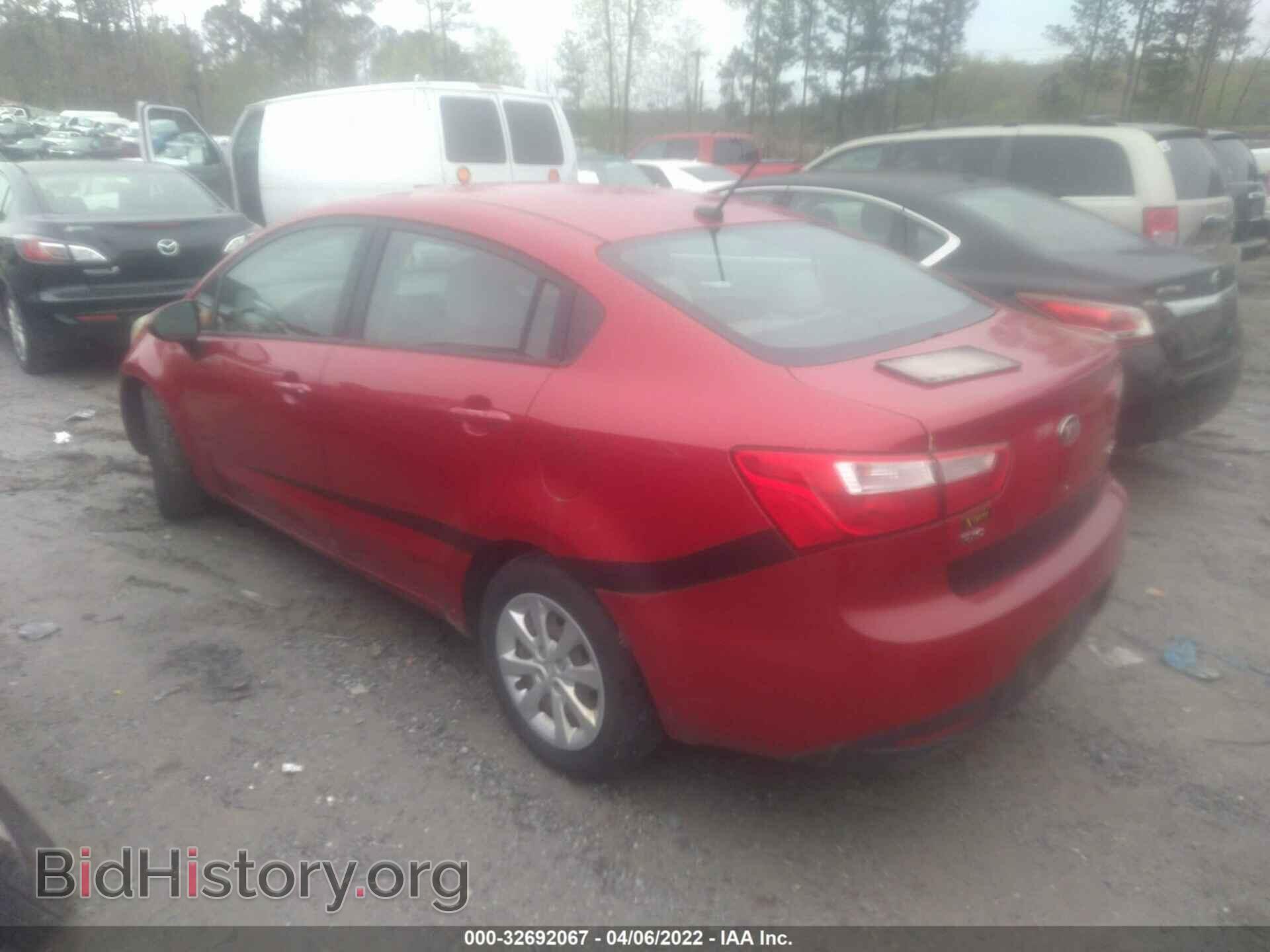 2014 KIA RIO - VIN: KNADM4A35E6345130 - Фото 3