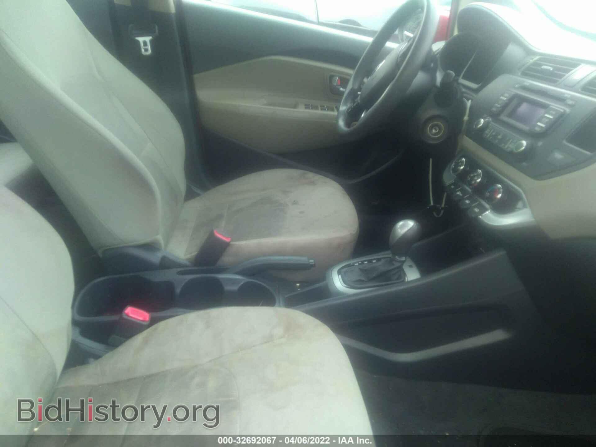 2014 KIA RIO - VIN: KNADM4A35E6345130 - Фото 5