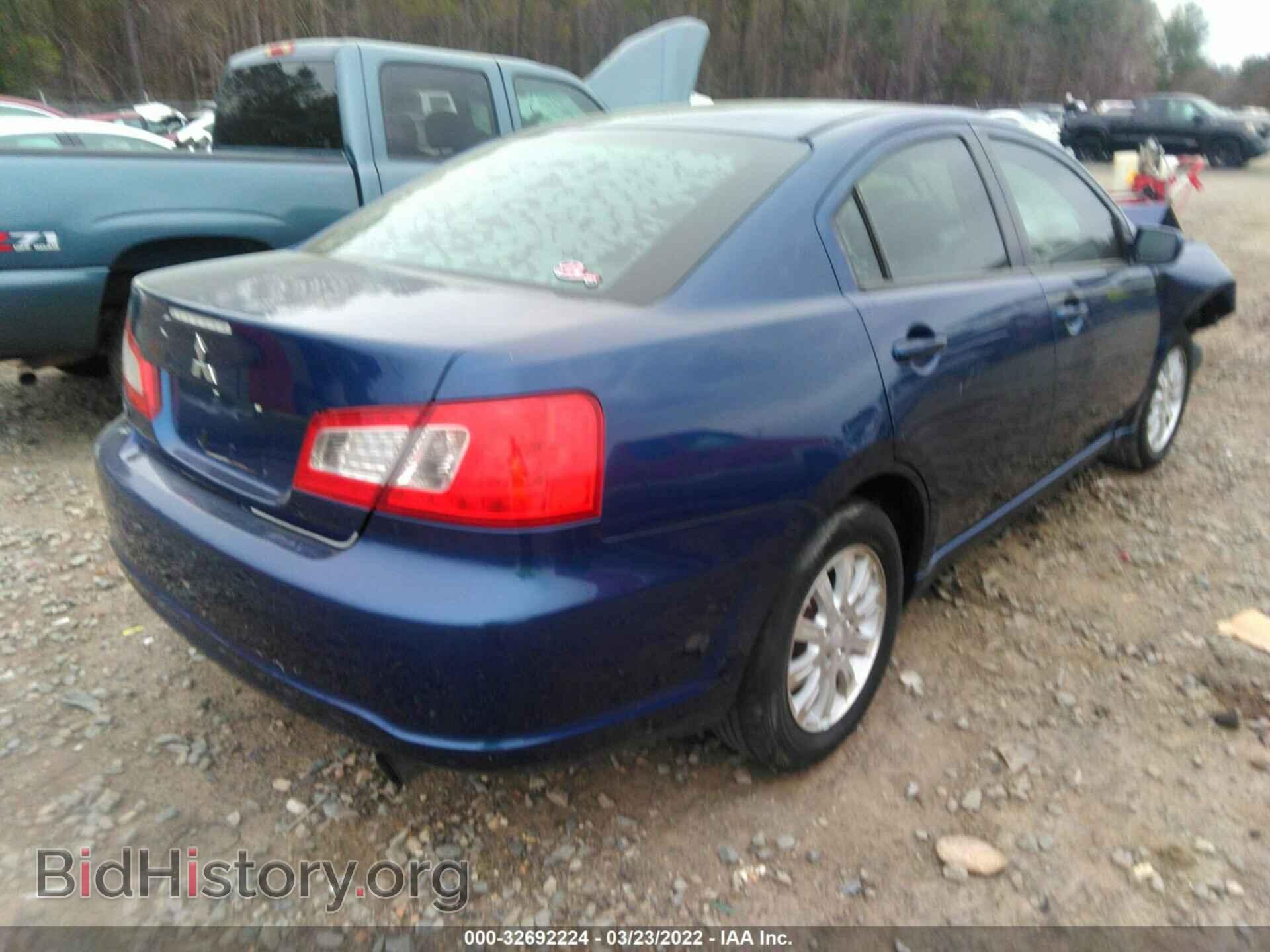 2009 MITSUBISHI GALANT - VIN: 4A3AB36F89E033286 - Фото 4