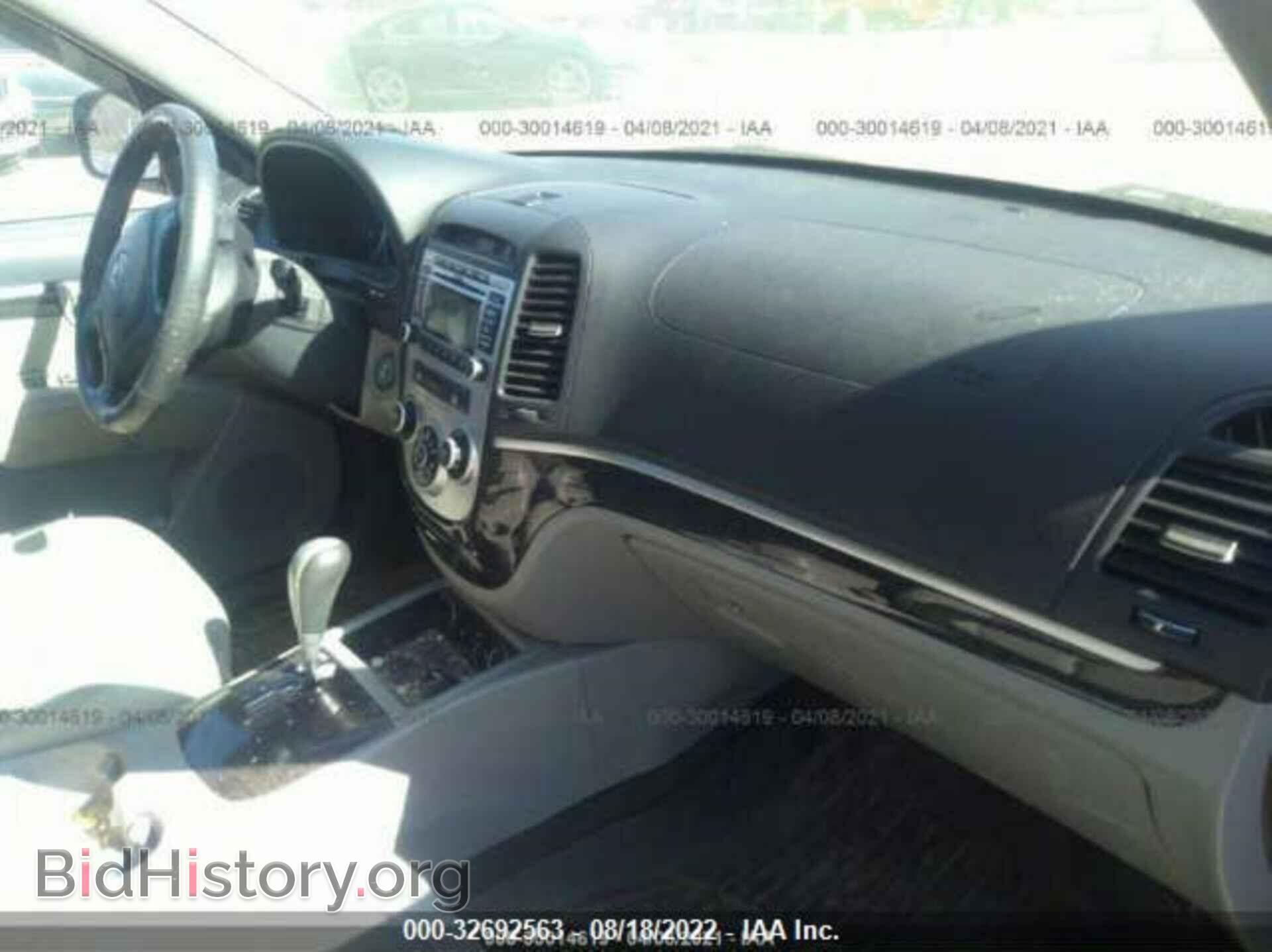 2009 HYUNDAI SANTA FE - VIN: 5NMSG73D49H305817 - Фото 5